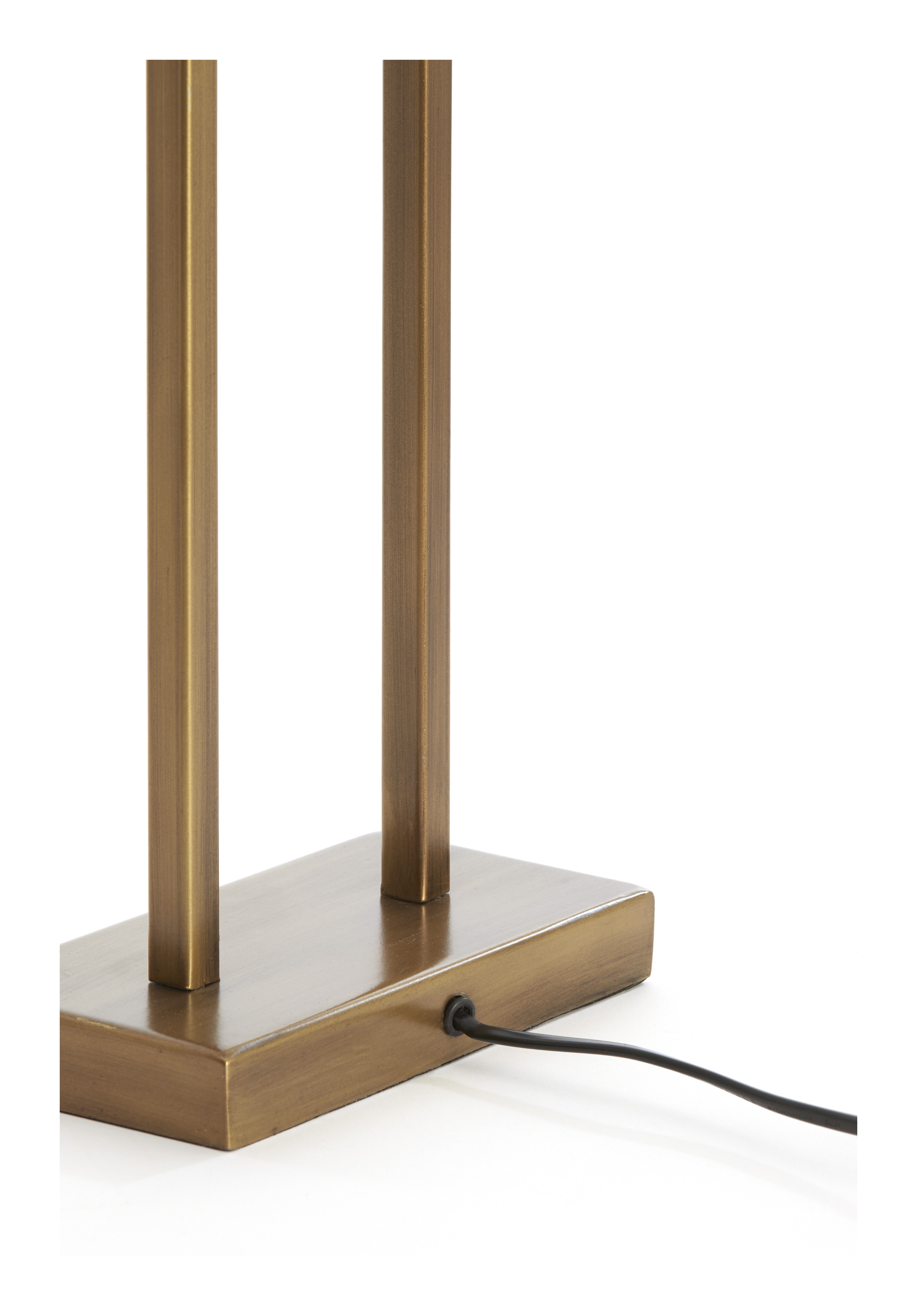 Light & Living Tafellamp 'Shiva' 41cm, kleur Antiek Brons (excl. kap)