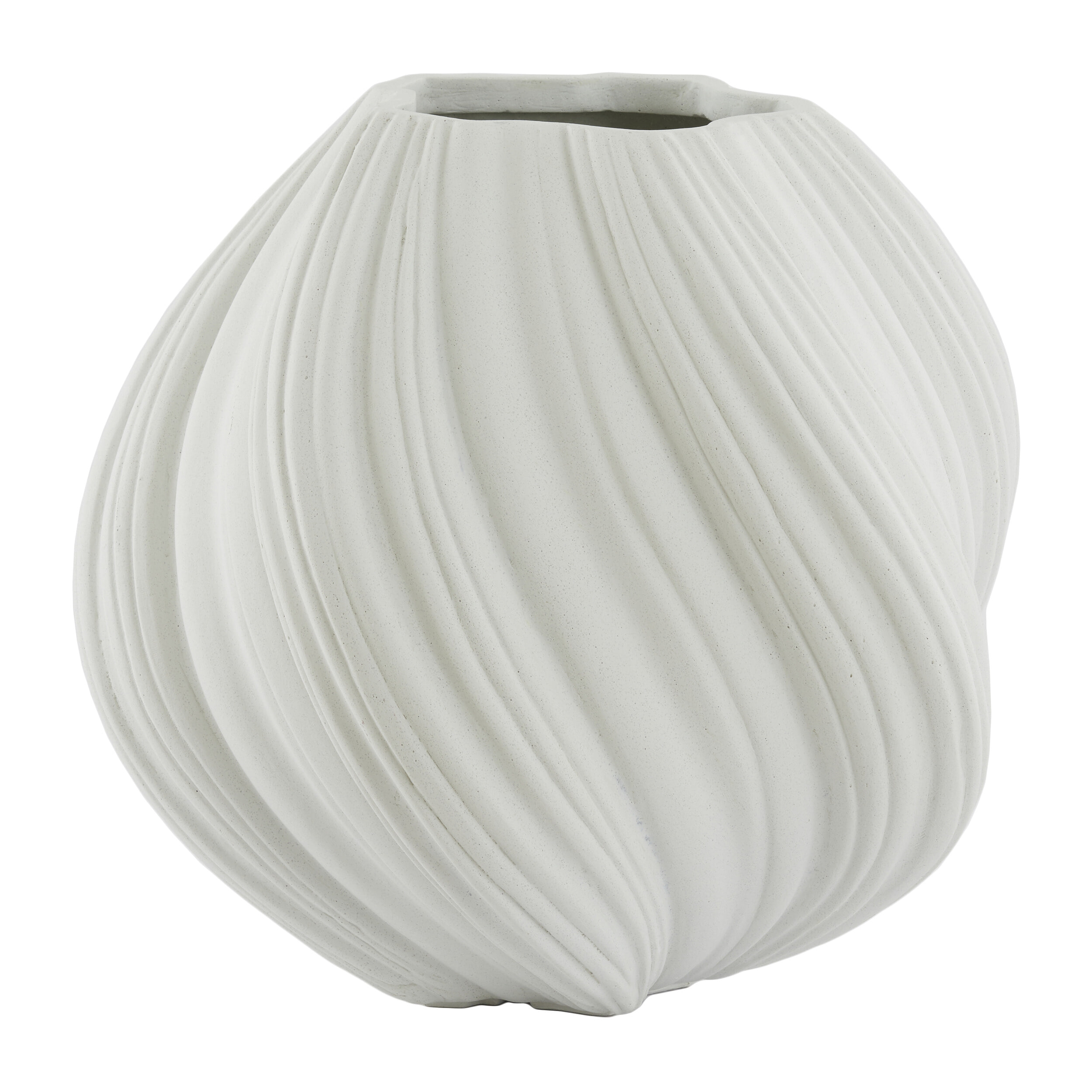 Light & Living Vaas 'Yatung' 48cm, kleur Crème