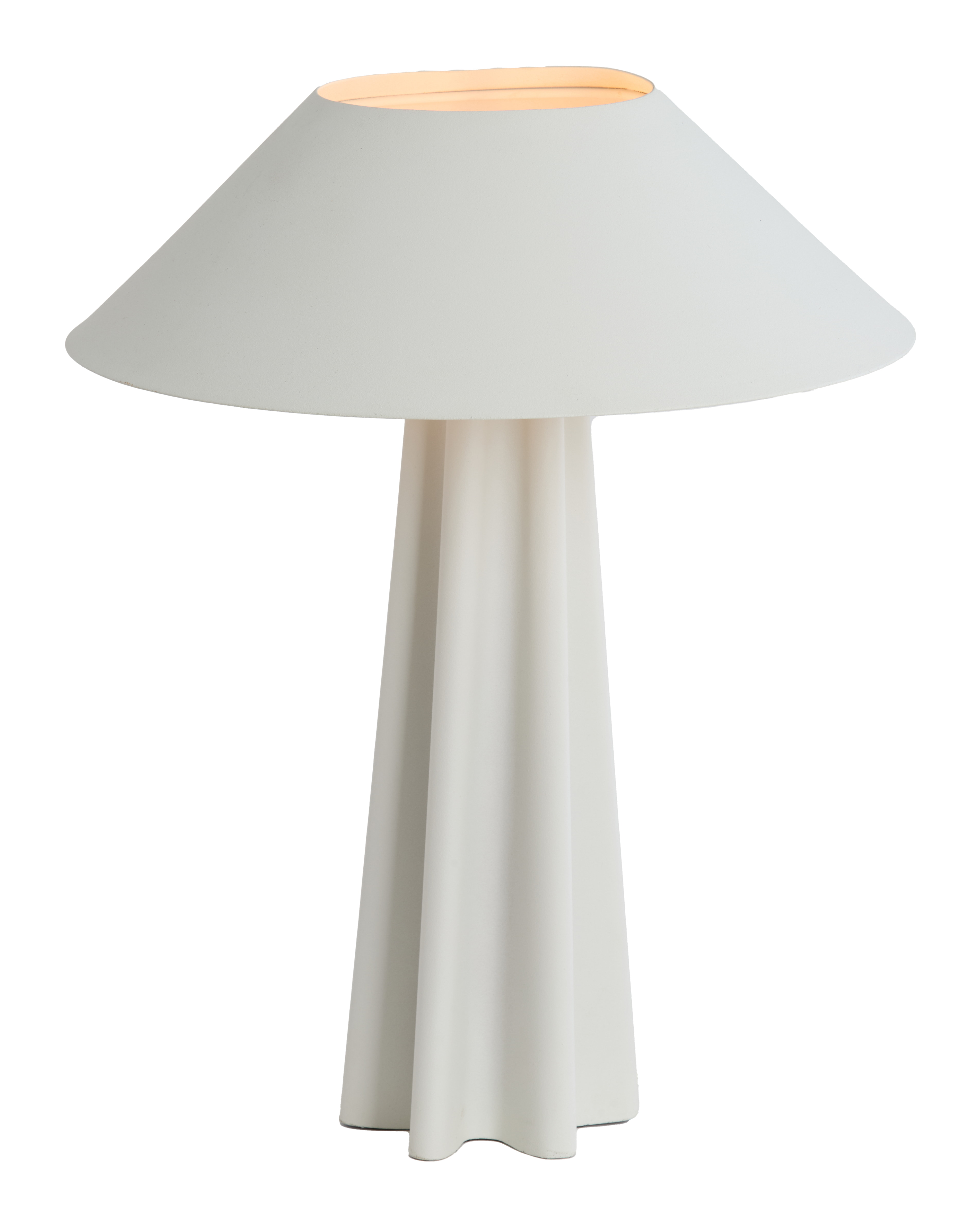 Light & Living Tafellamp 'Cukai' 49cm, kleur Mat Wit