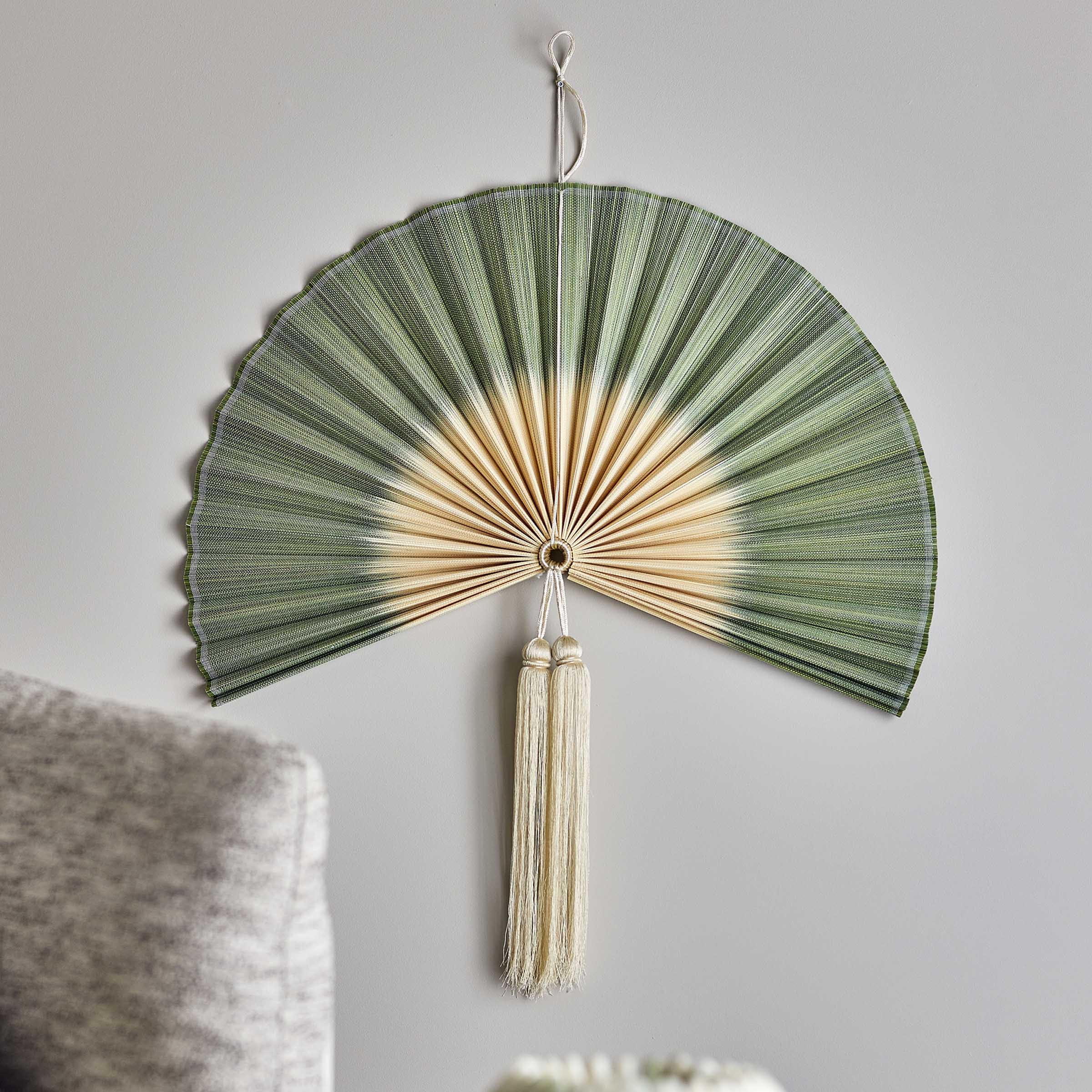 Bloomingville Wanddecoratie Jaime Bamboe - Groen