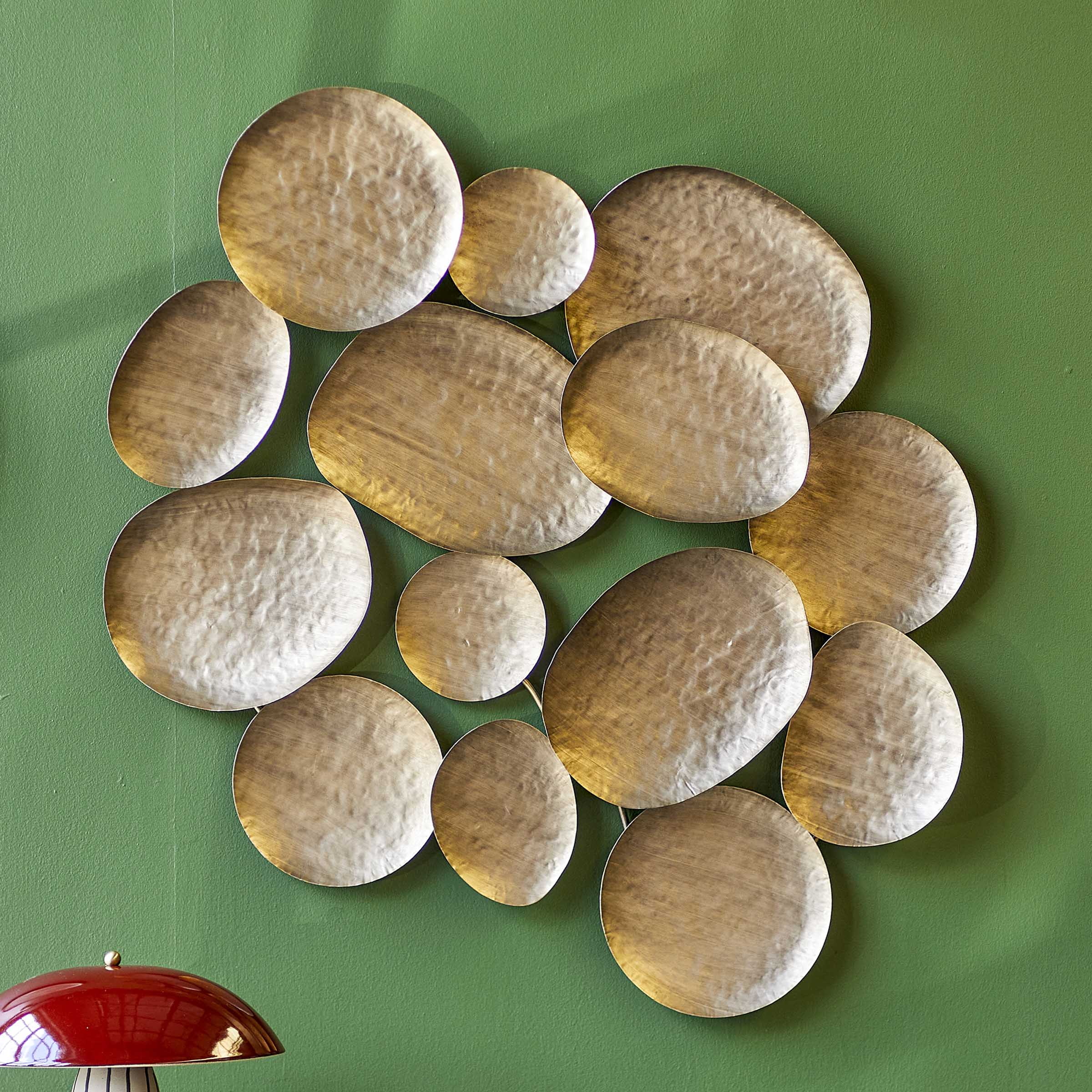 Bloomingville Wandpaneel Raynee Brass, 77 x 85cm - Messing