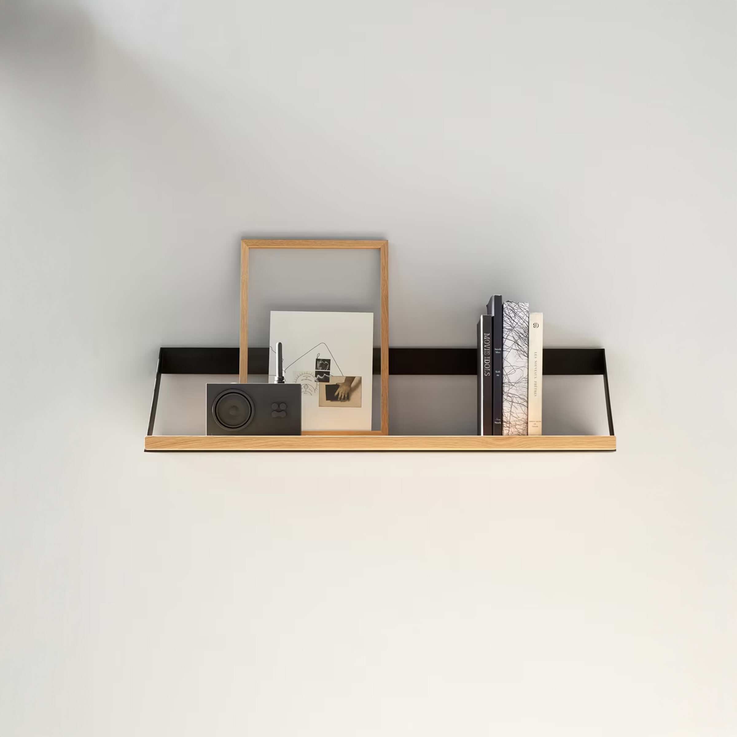 Ethnicraft Wandplank 'Ribbon' Eikenhout, 70cm