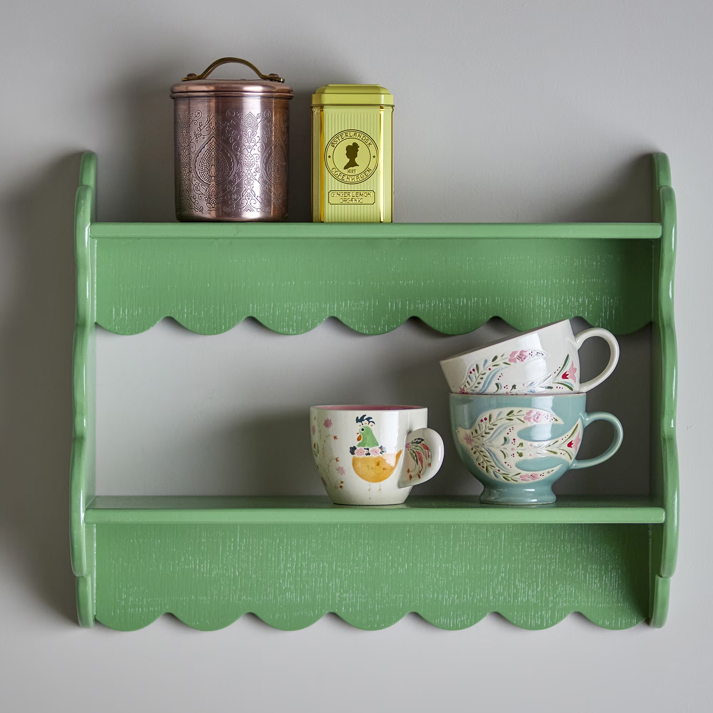 Bloomingville Wandrek Salla, 49,5 x 40,5cm - Groen