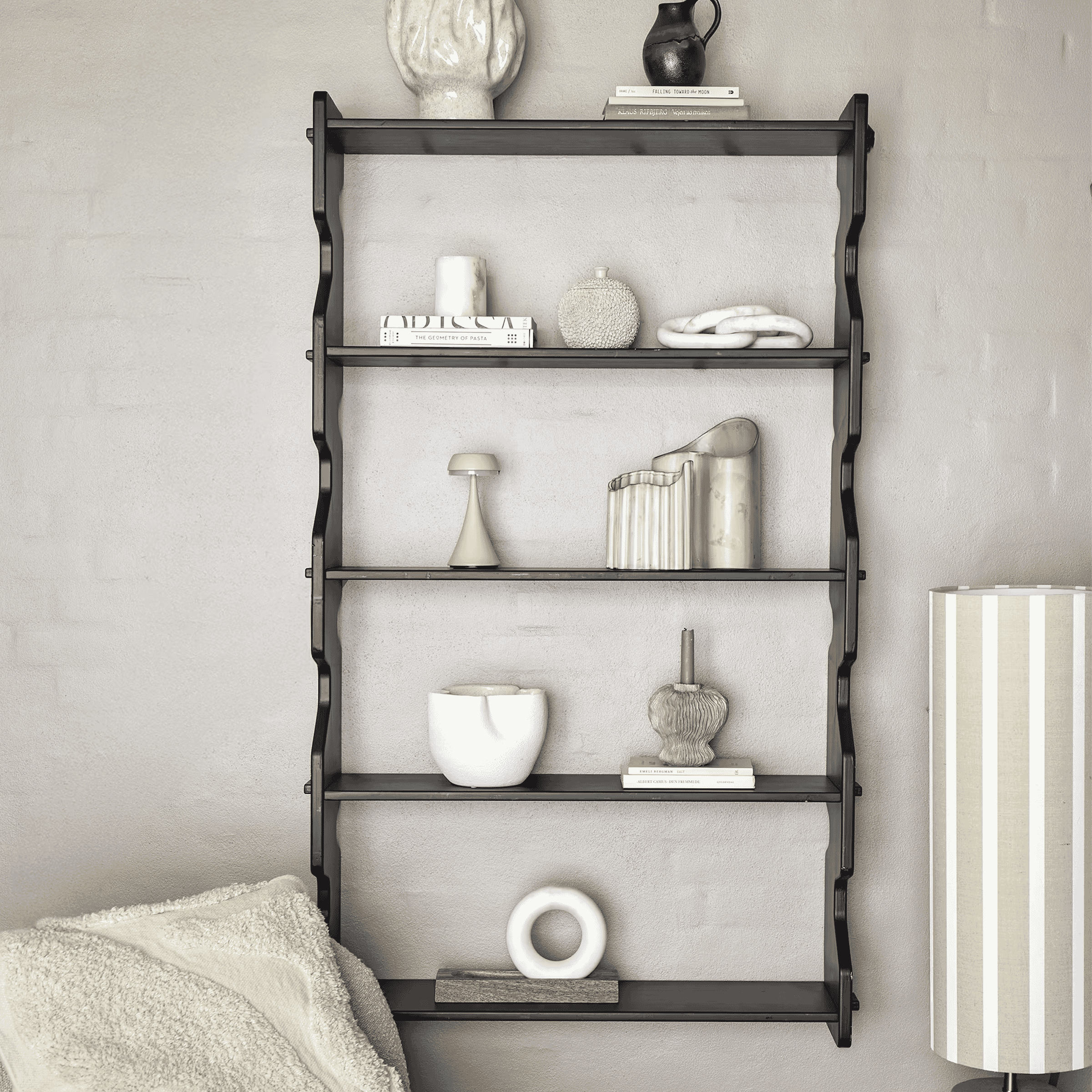 Bloomingville Wandrek Savoya, 140 x 84cm - Zwart
