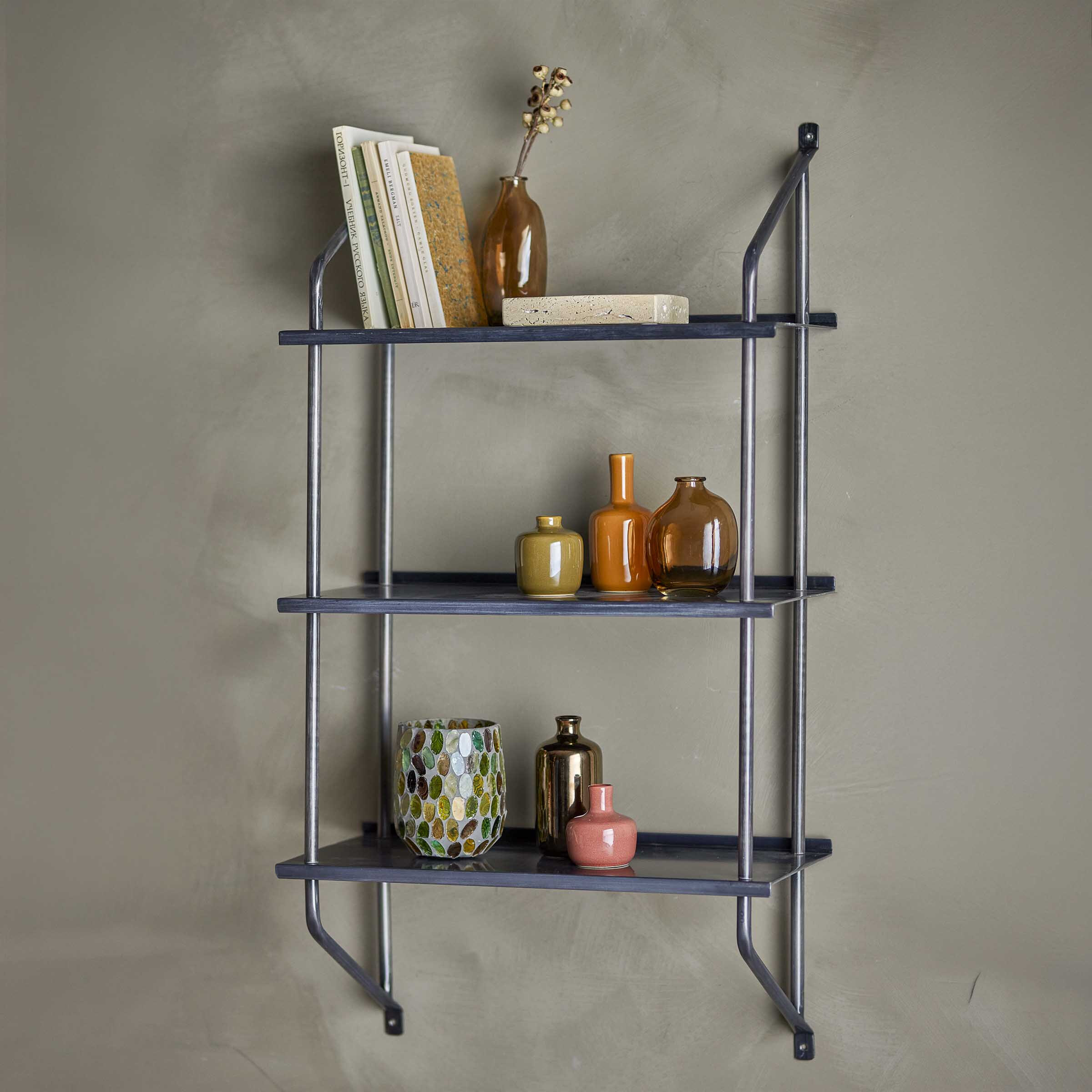 Bloomingville Wandrek Sindre, 90 x 49cm - Zwart