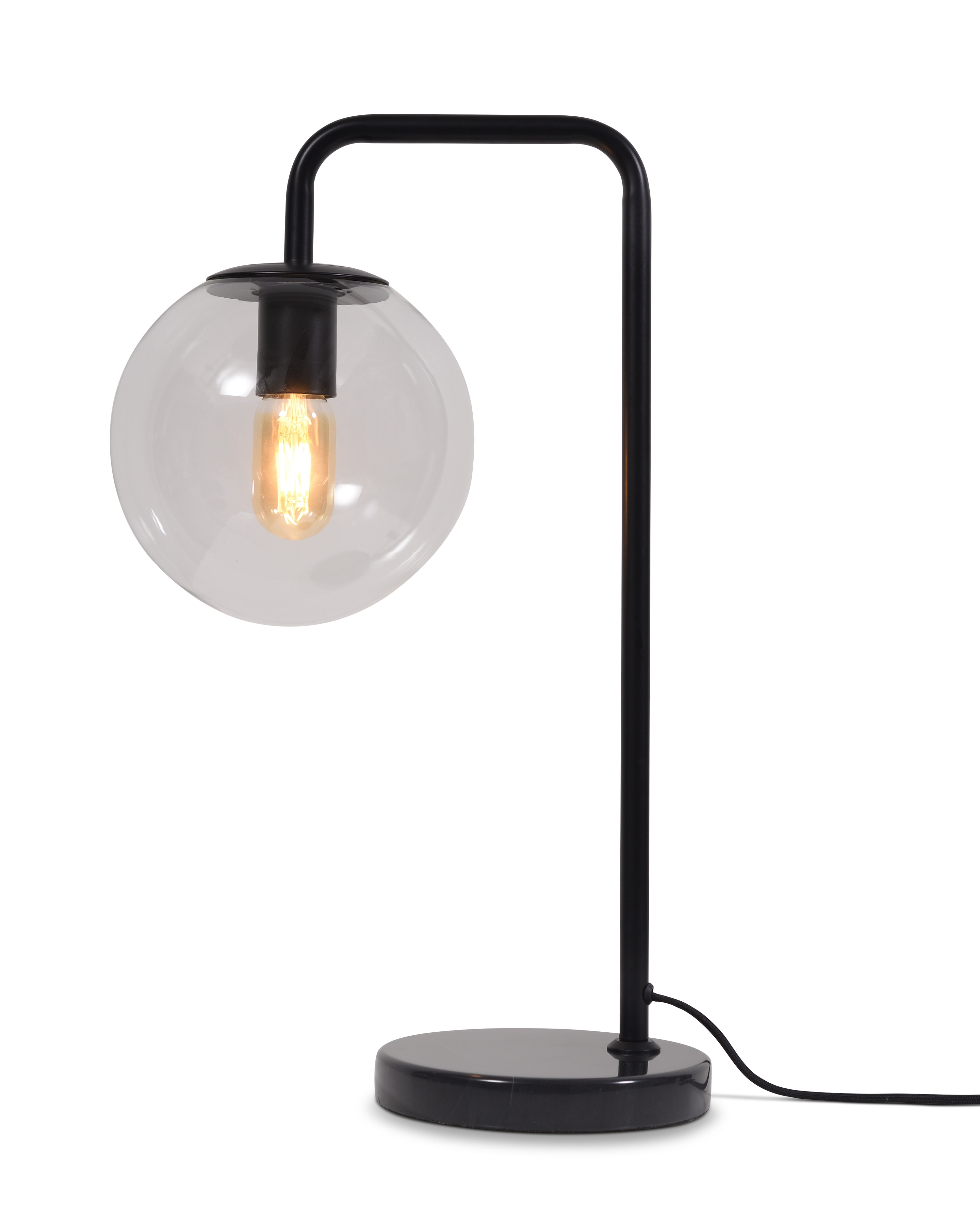 its about RoMi Tafellamp 'Warsaw' 53cm, kleur Zwart