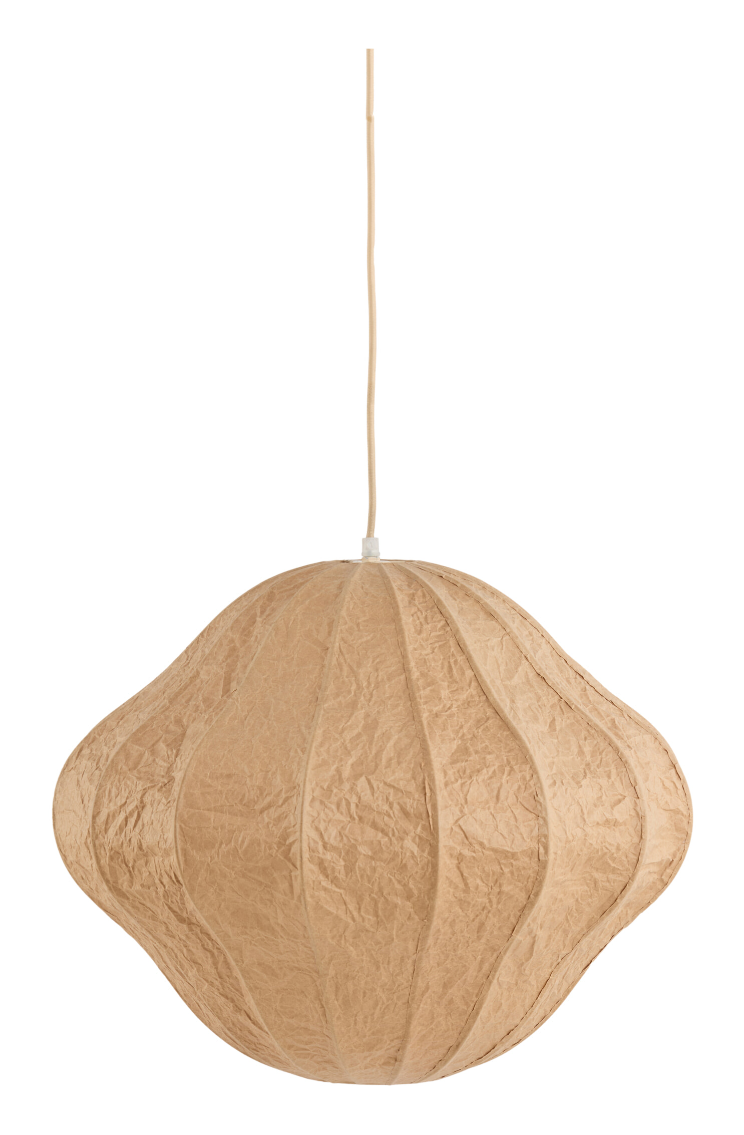 Light & Living Hanglamp Sukau Kraftpapier, 50cm - Bruin