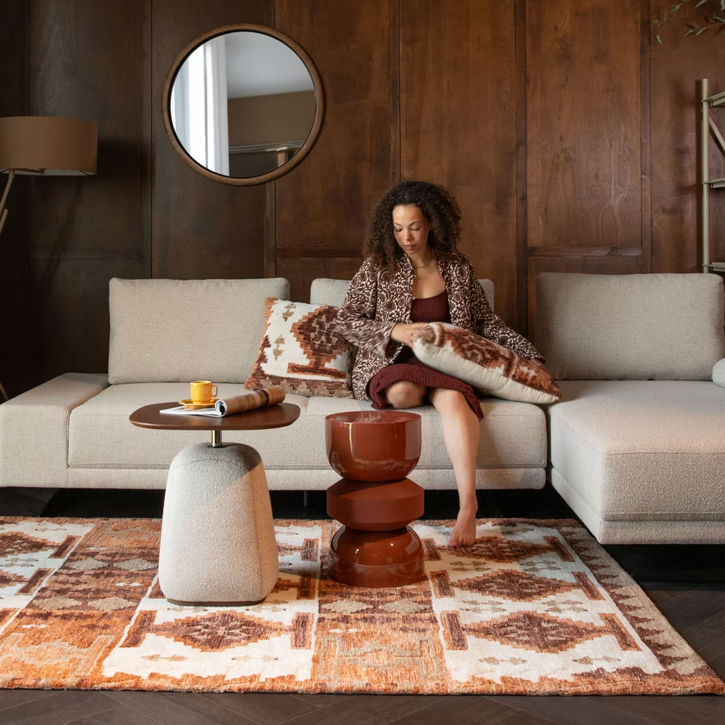 Dutchbone Vloerkleed 'Maron' 