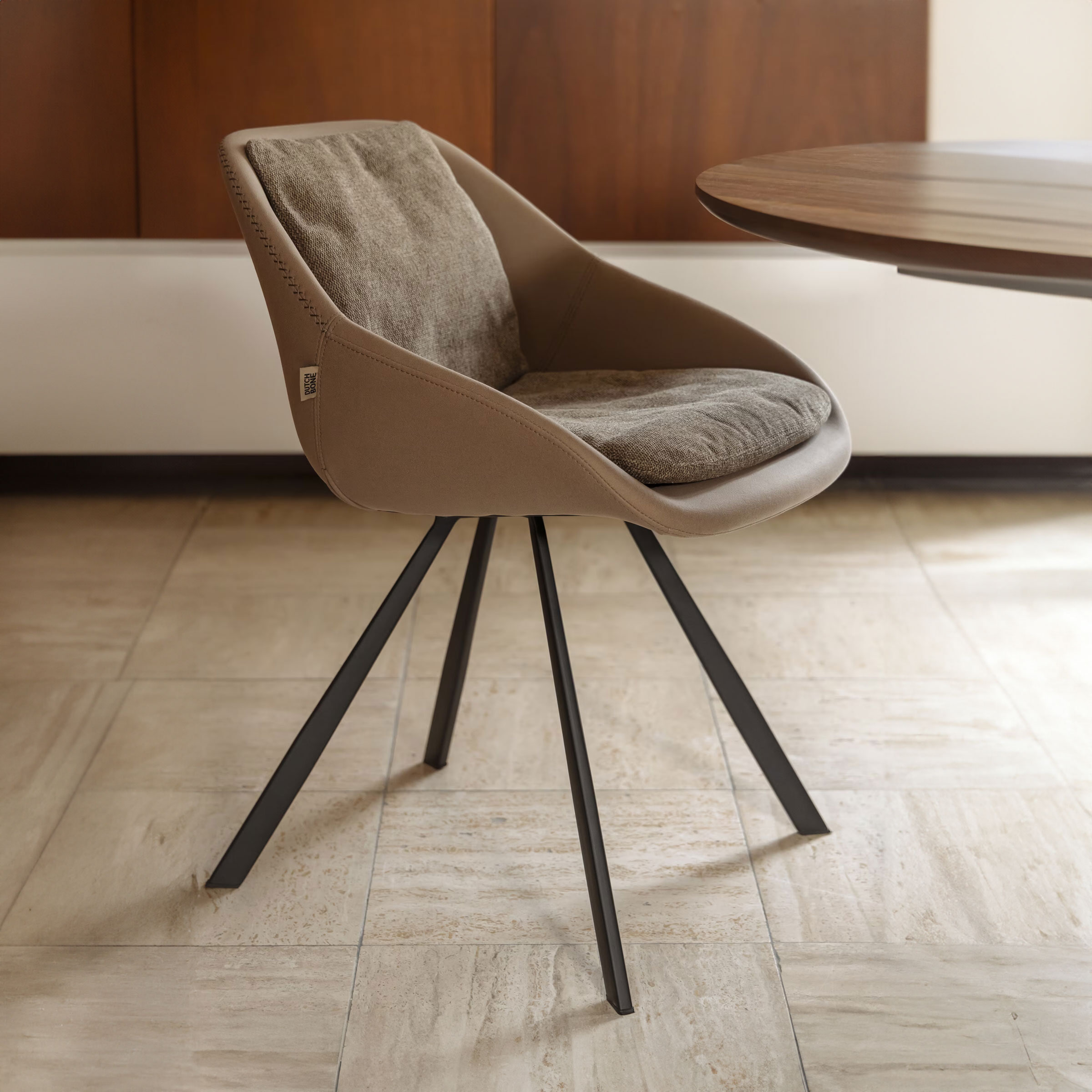 Dutchbone Eetkamerstoel 'Wakefield' 