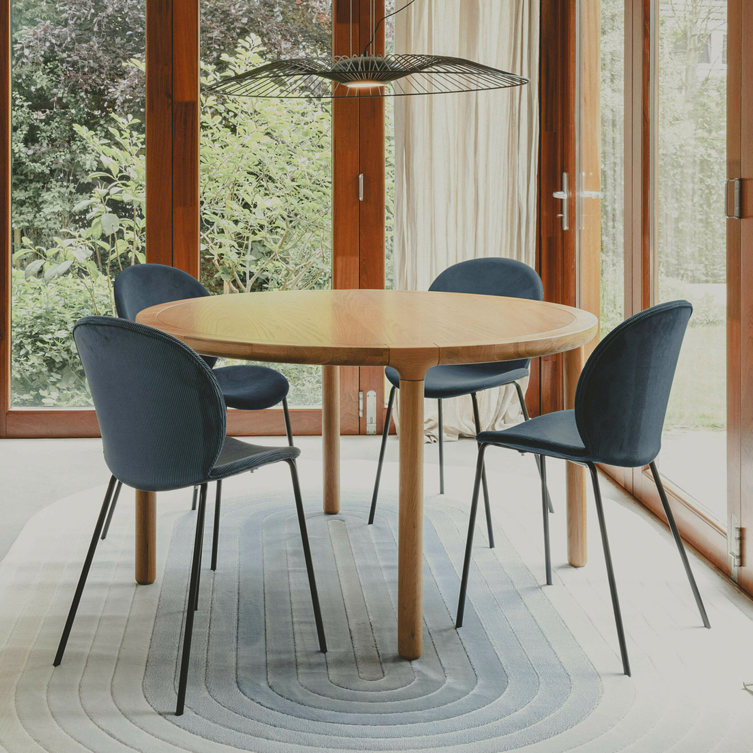 Zuiver Ronde Eettafel Storm Eikenhout, 128cm