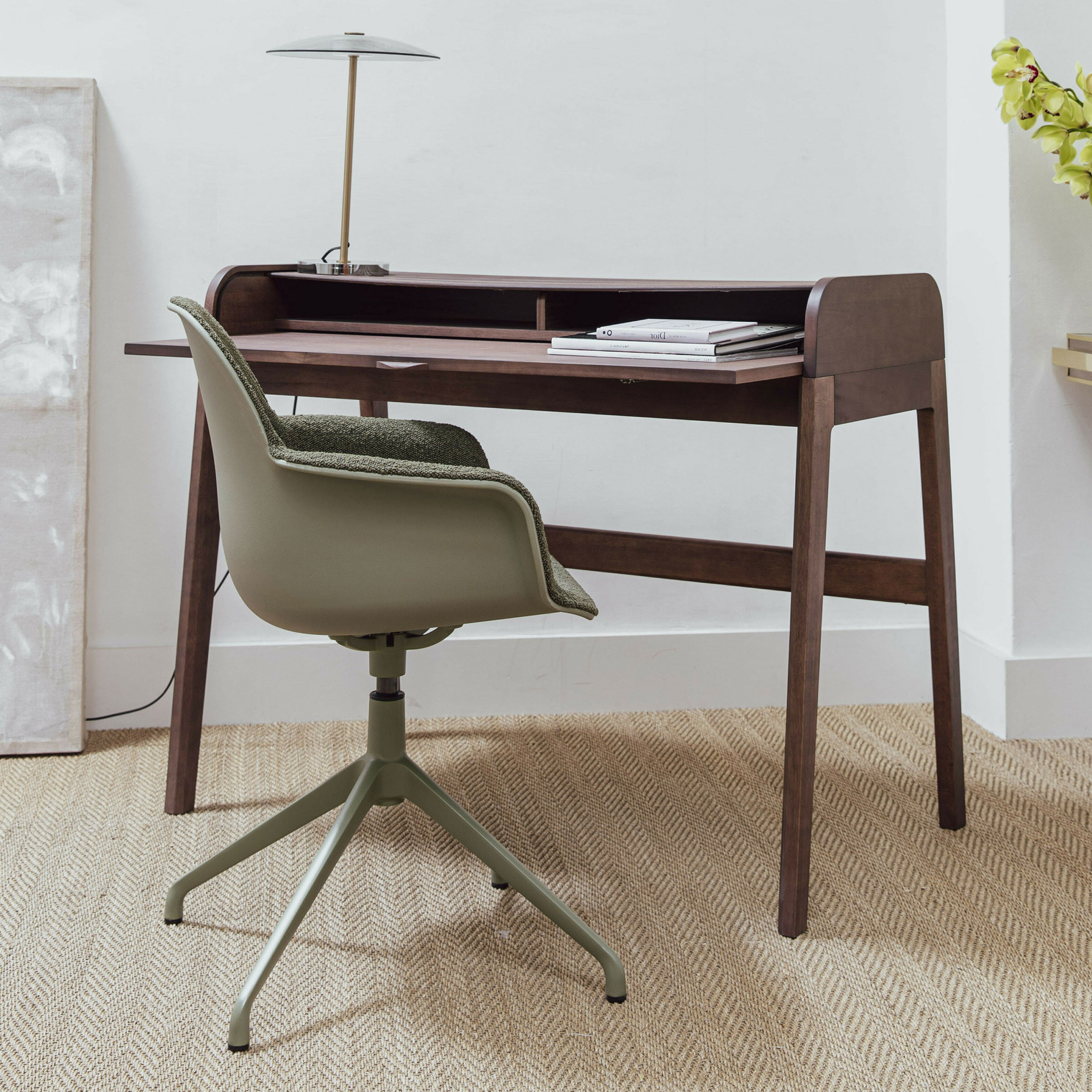 Zuiver Bureau 'Barbier' Hout, 110 x 61cm