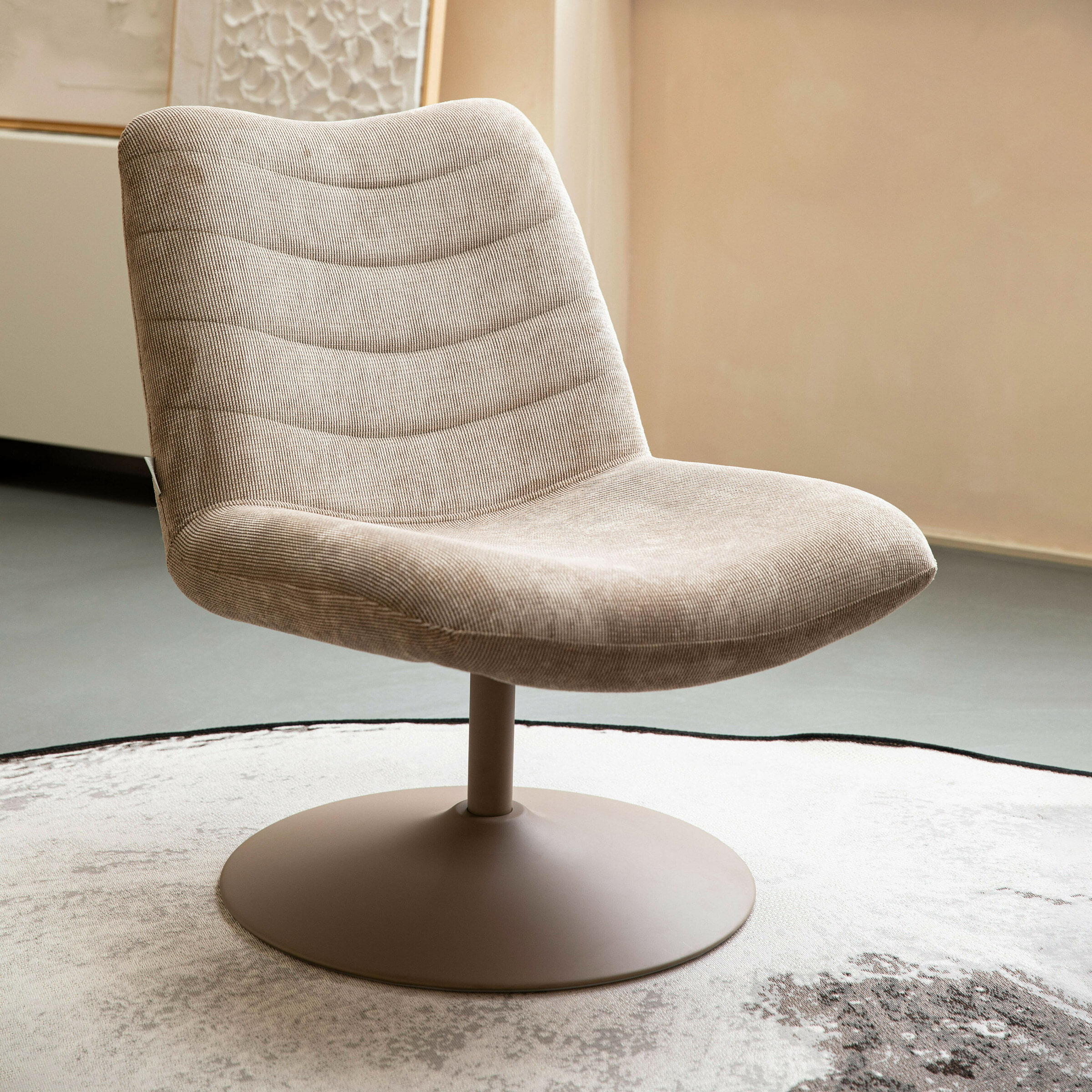 Zuiver Draaibare Fauteuil 'Bubba'