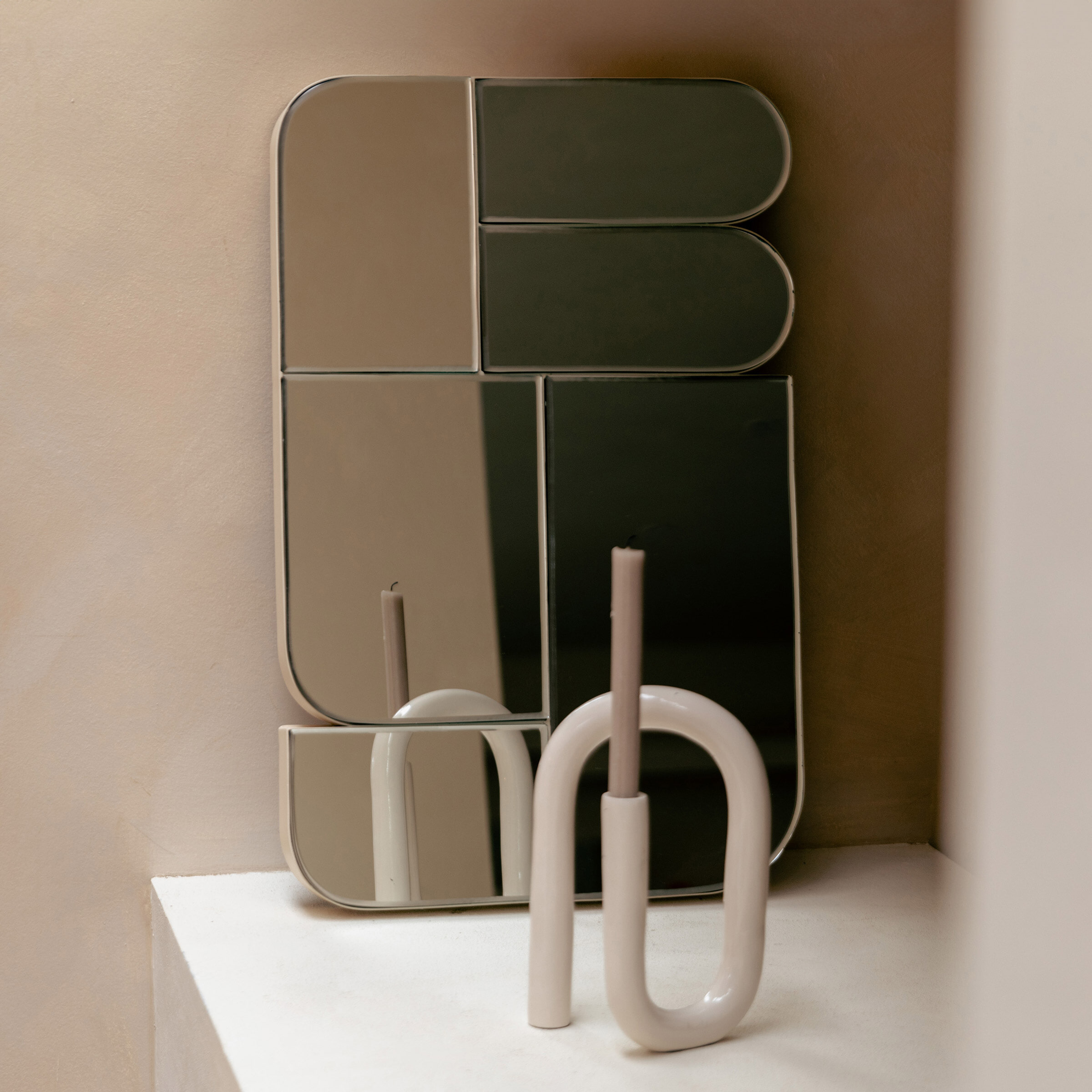 Zuiver Organische Spiegel 'Glamour' 70 x 45cm