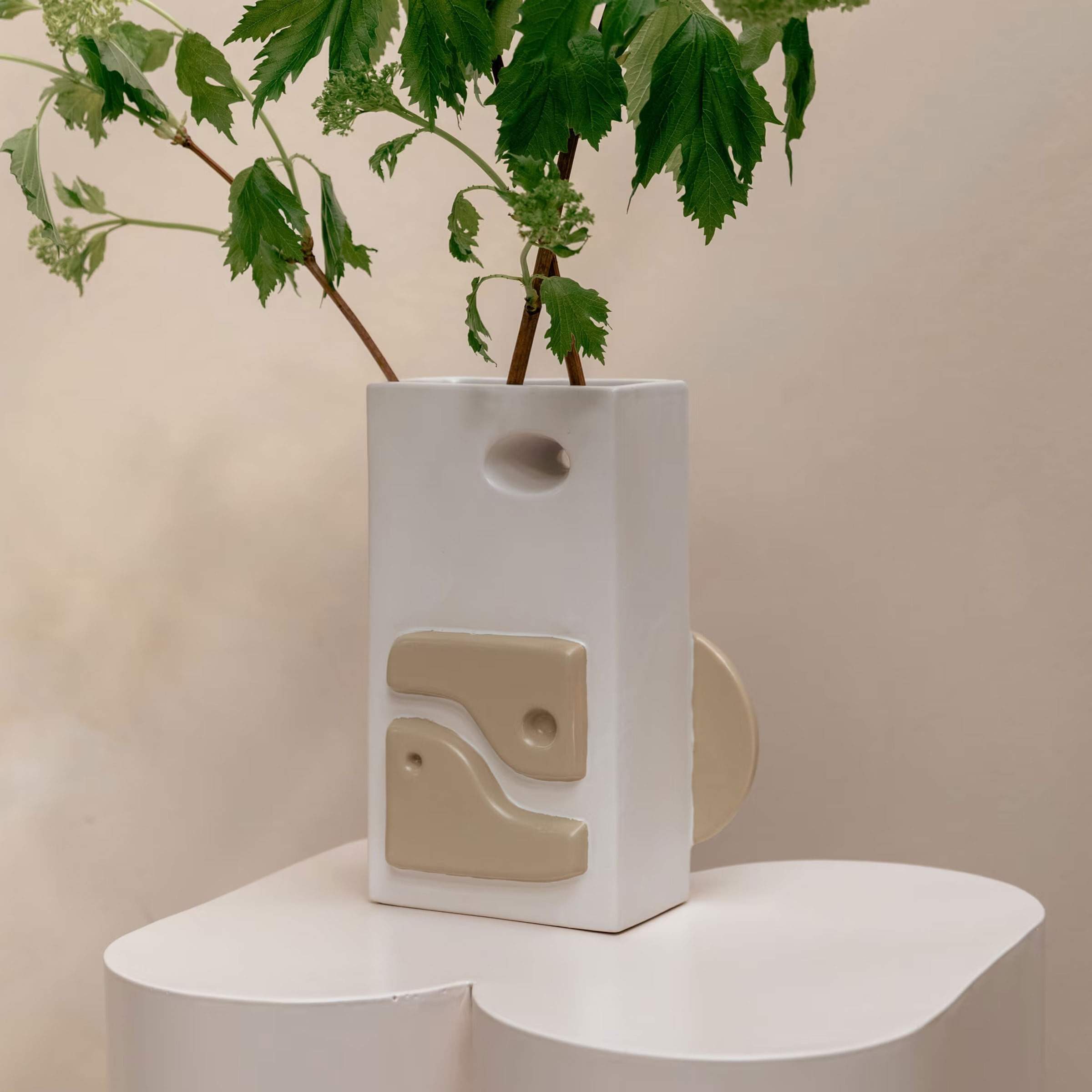 Zuiver Vaas 'Bloomer' Keramiek, 23cm