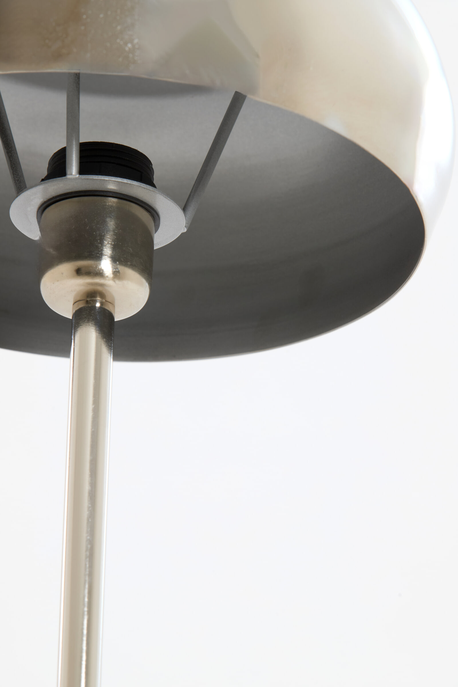 Light & Living Tafellamp 'Surin' 40cm, kleur Nikkel