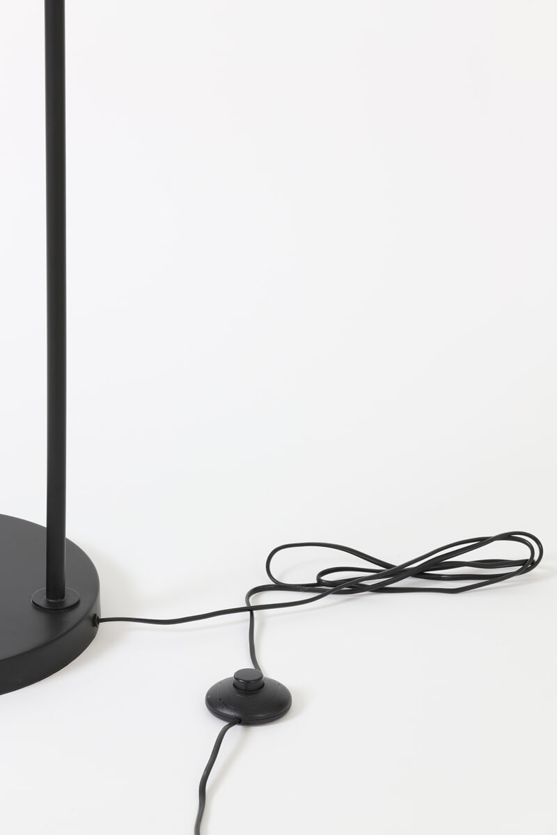 Light & Living Vloerlamp 'Alvaro' 160cm, kleur Mat Zwart