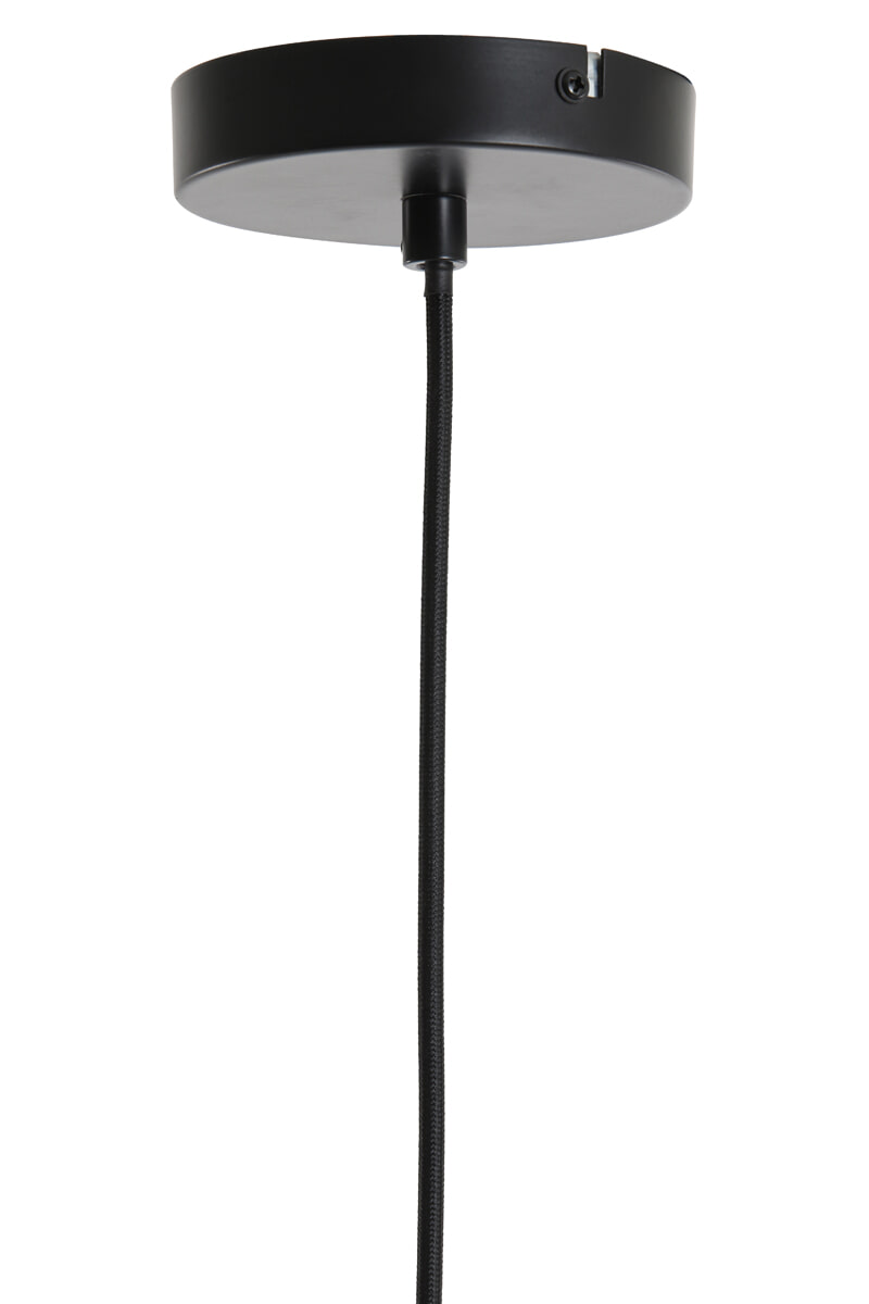Light & Living Hanglamp 'Lekar' Ø16cm, Antiek Brons/Smoke