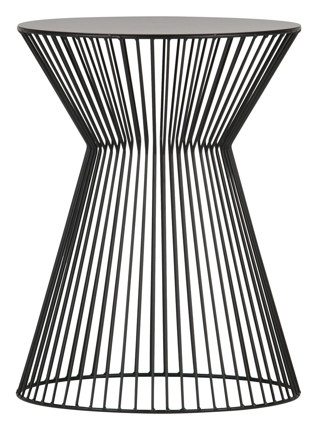WOOOD Bijzettafel 'Suus' 35cm, kleur Zwart