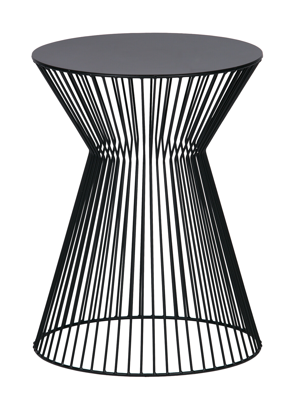 WOOOD Bijzettafel 'Suus' 35cm, kleur Zwart