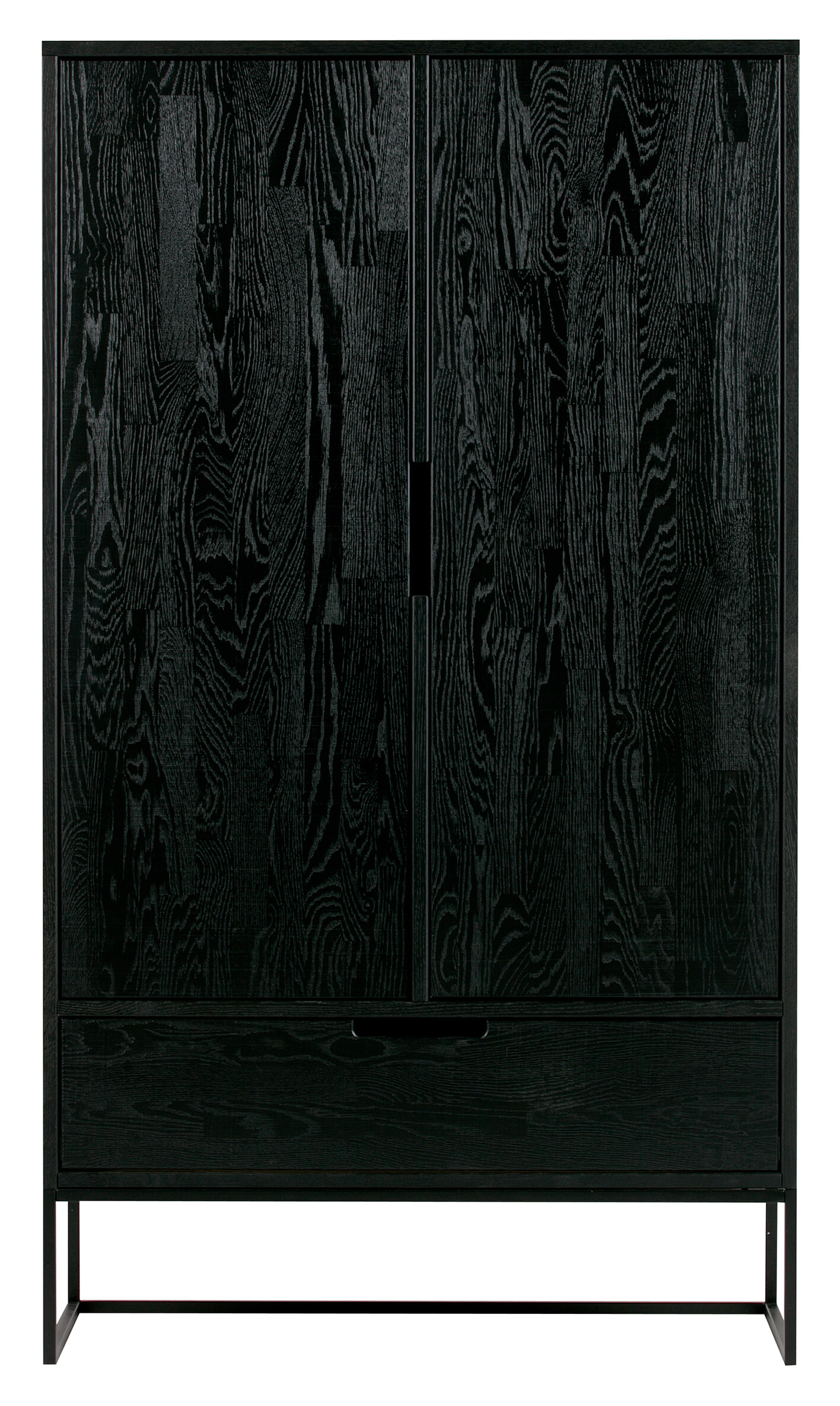 WOOOD Opbergkast 'Silas', kleur Zwart