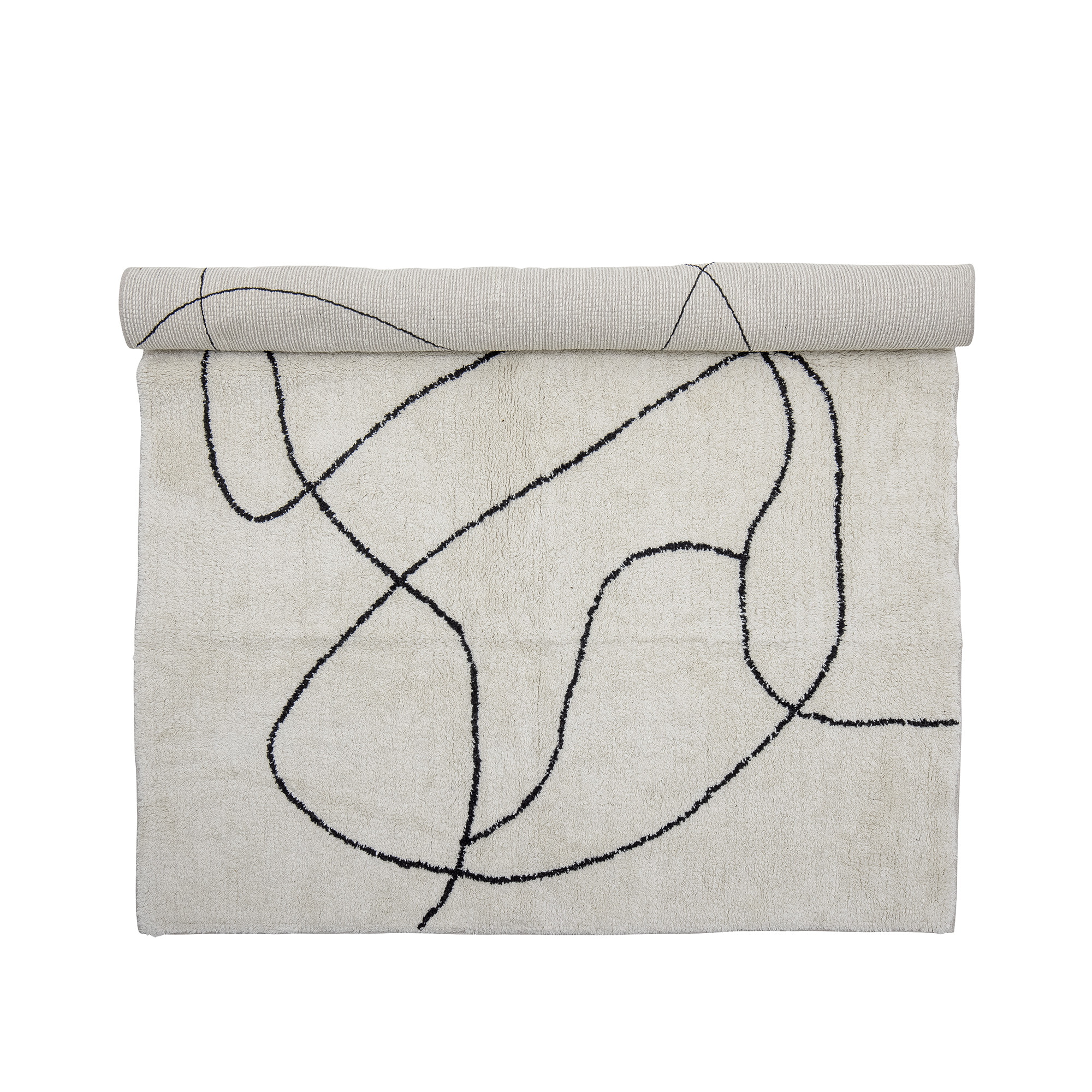 Bloomingville Vloerkleed Viga 120 x 180cm - Wit