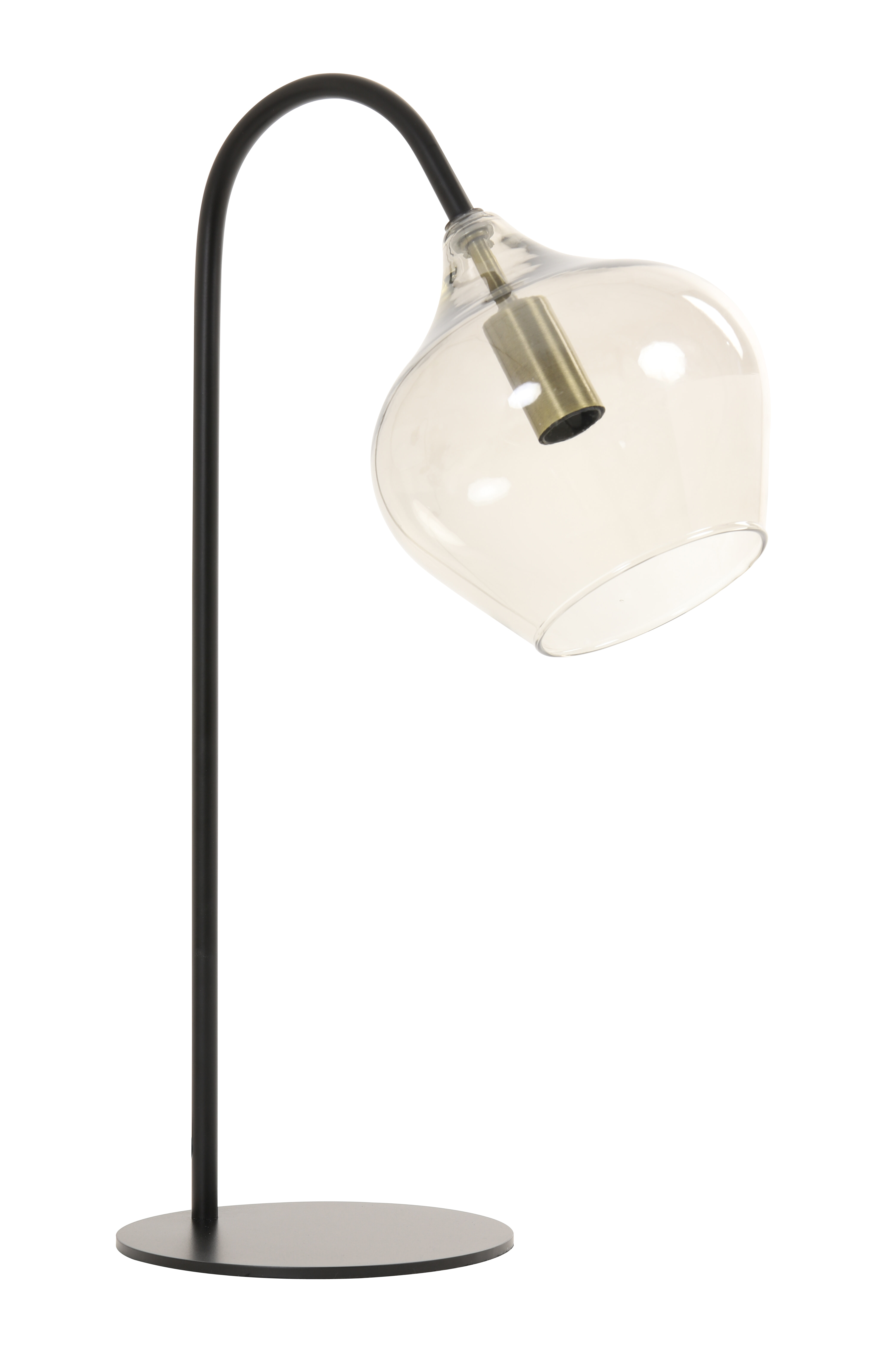 Light & Living Tafellamp 'Rakel' kleur Mat Zwart