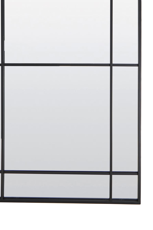Light & Living Spiegel 'Rincon' 183 x 77cm, kleur Mat Zwart