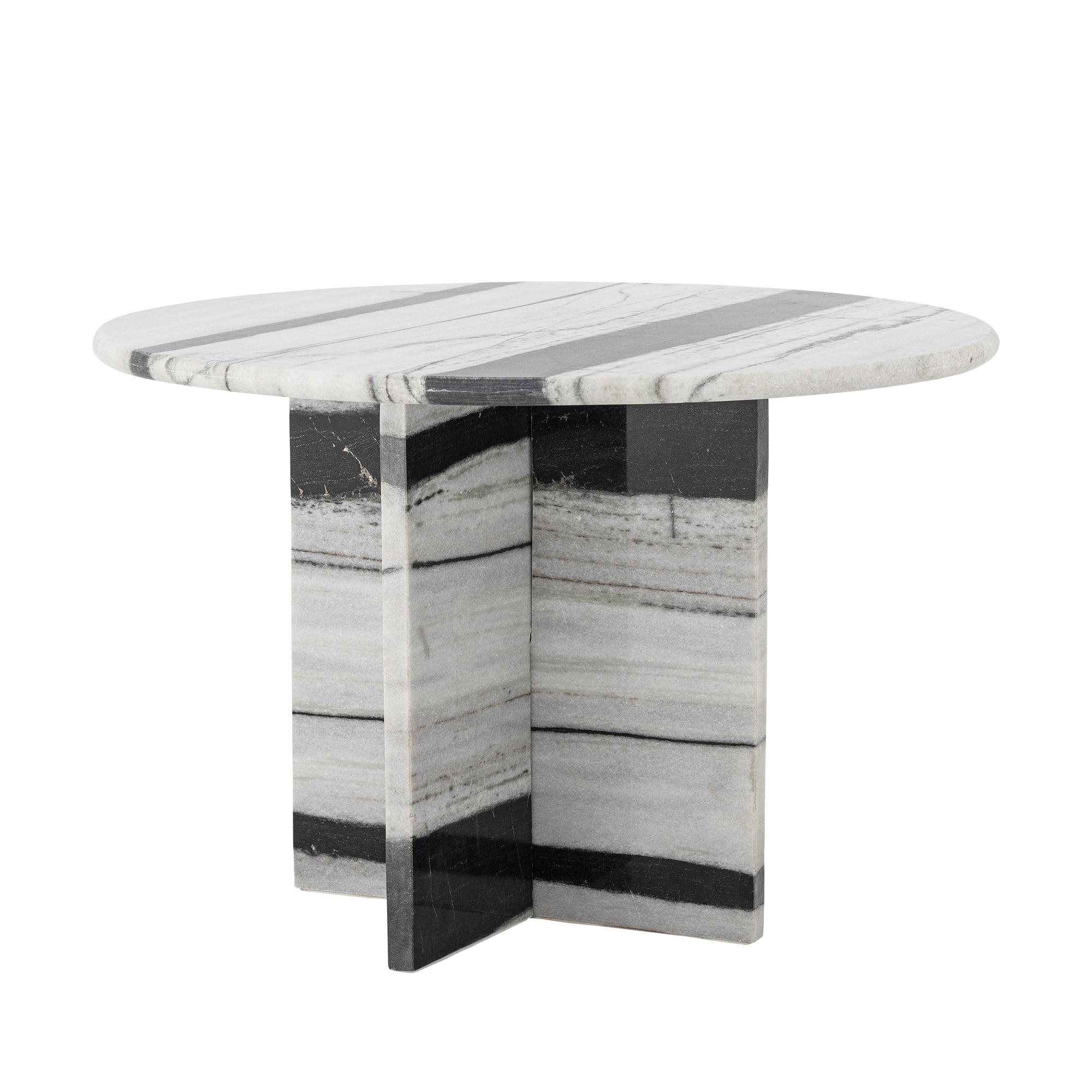 Bloomingville Ronde Salontafel Rosito Marmer 61cm - Wit