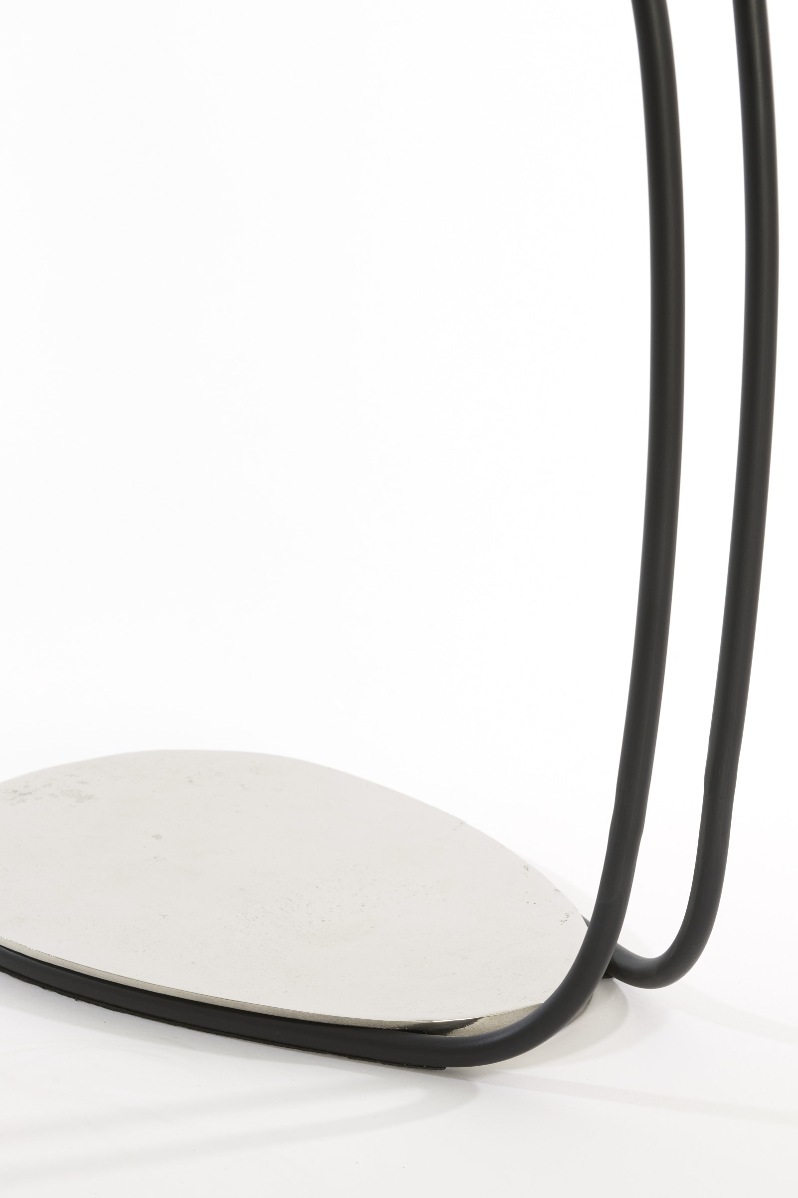 Light & Living Laptoptafel 'Marsh' 43 x 27cm, kleur Nikkel
