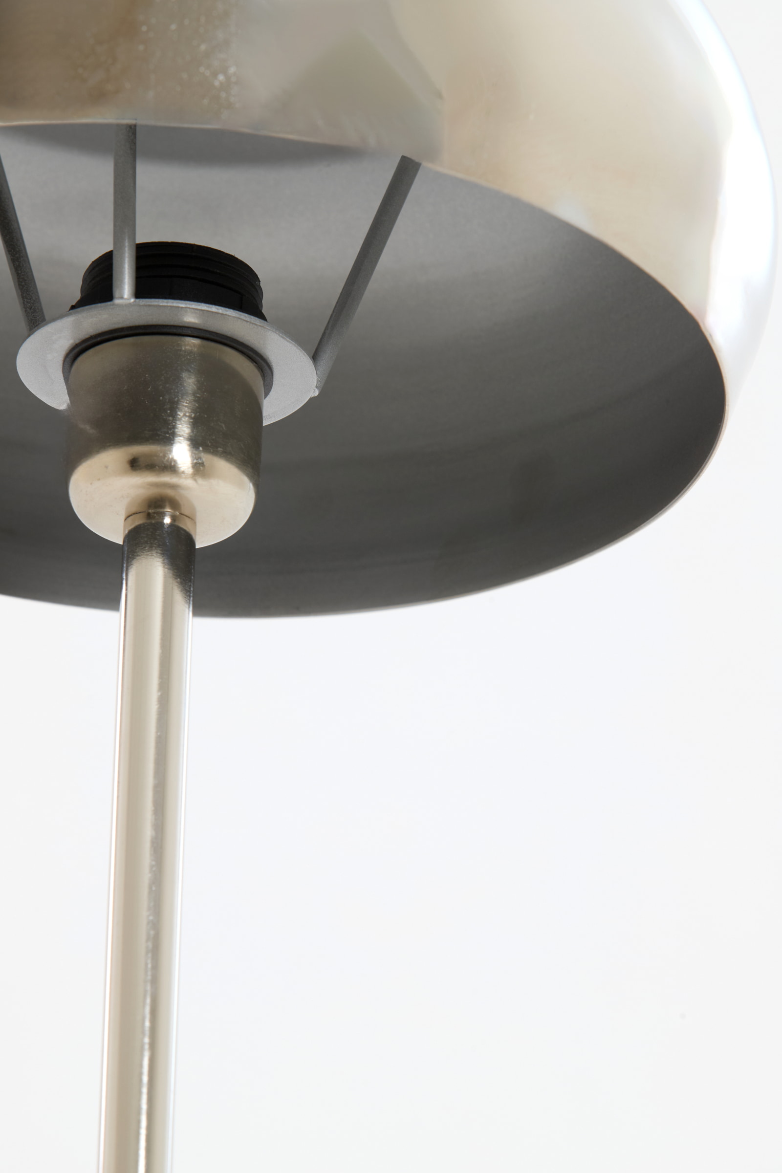 Light & Living Tafellamp 'Surin' 34cm, kleur Nikkel