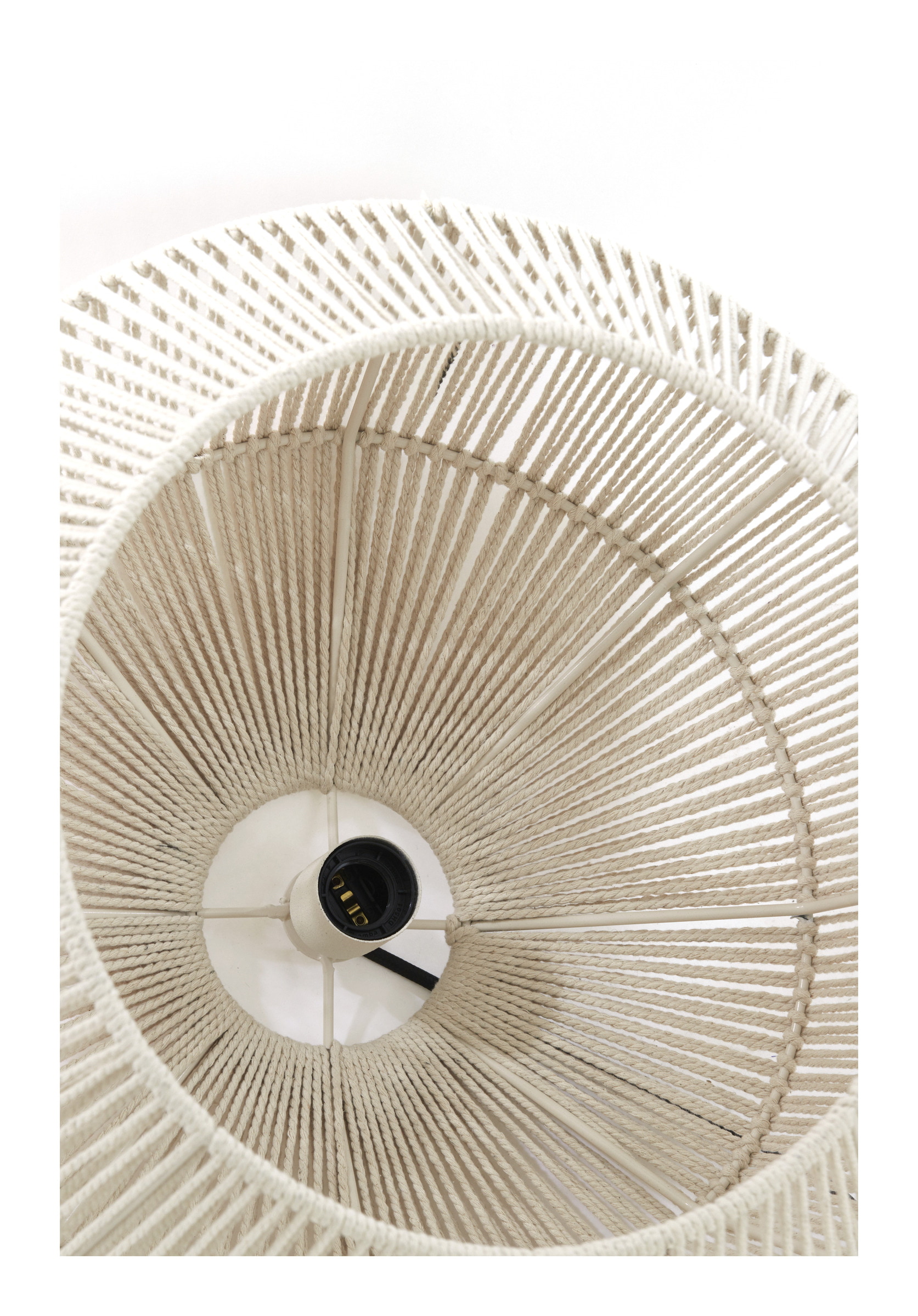 Light & Living Hanglamp 'Deya' 49cm, kleur Crème
