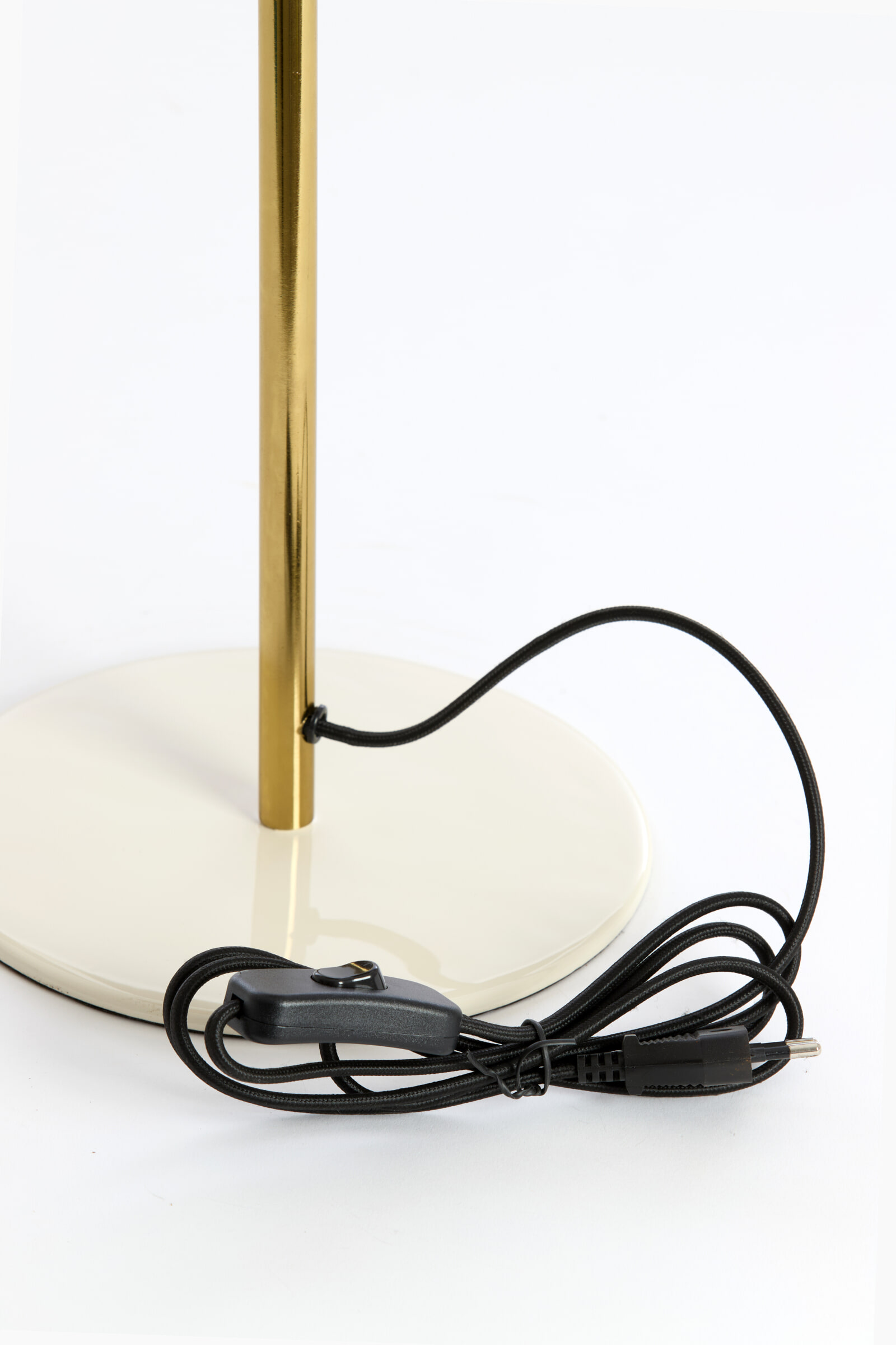 Light & Living Tafellamp 'Surin' 47cm, kleur Crème+/Goud