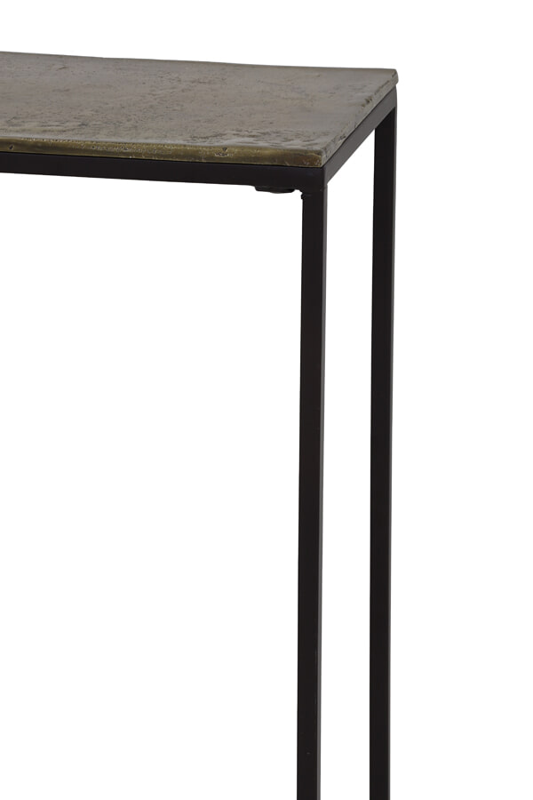 Light & Living Sidetable 'Hartsville', set van 2 stuks, donker bruin brons