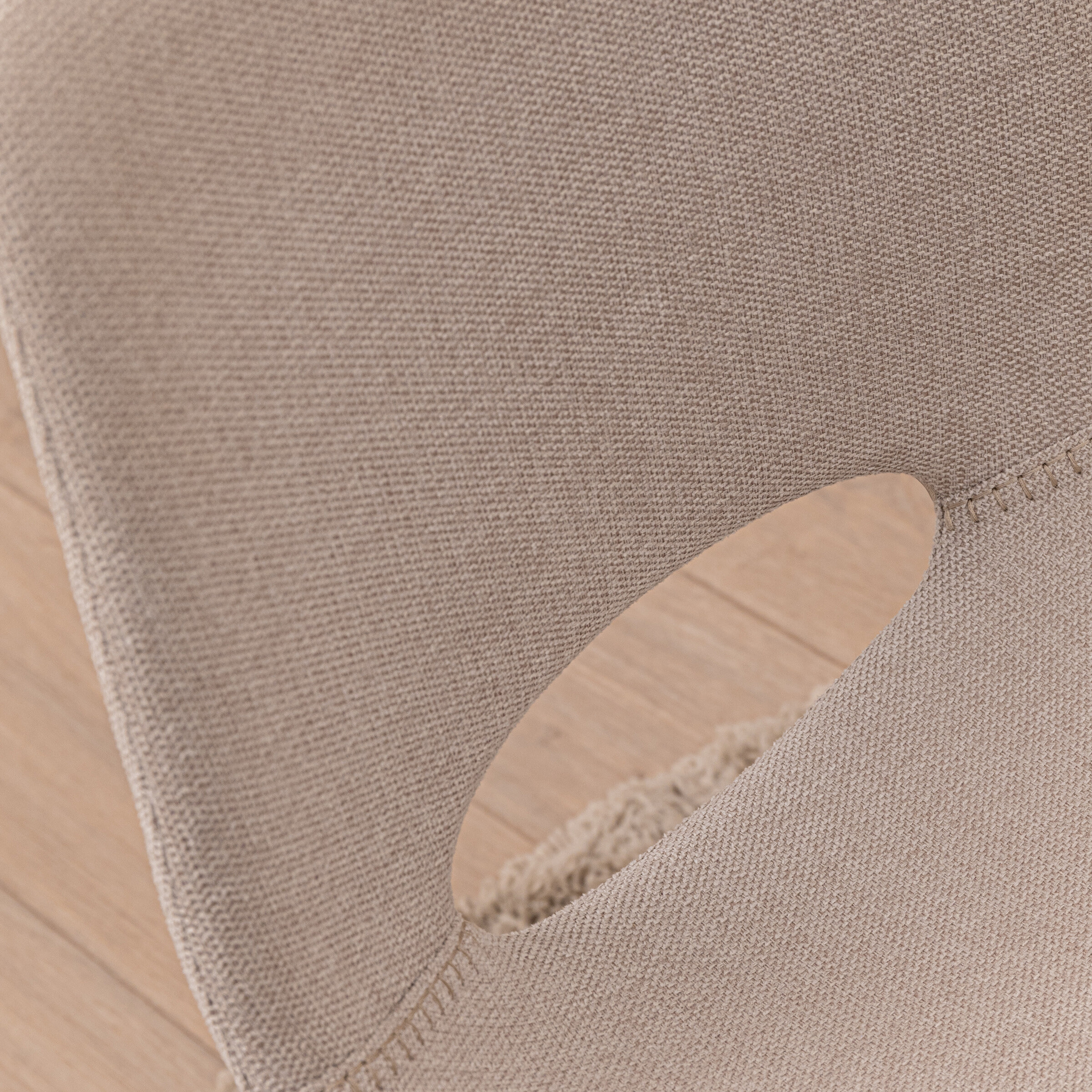 Kave Home Eetkamerstoel 'Zahara' kleur Beige