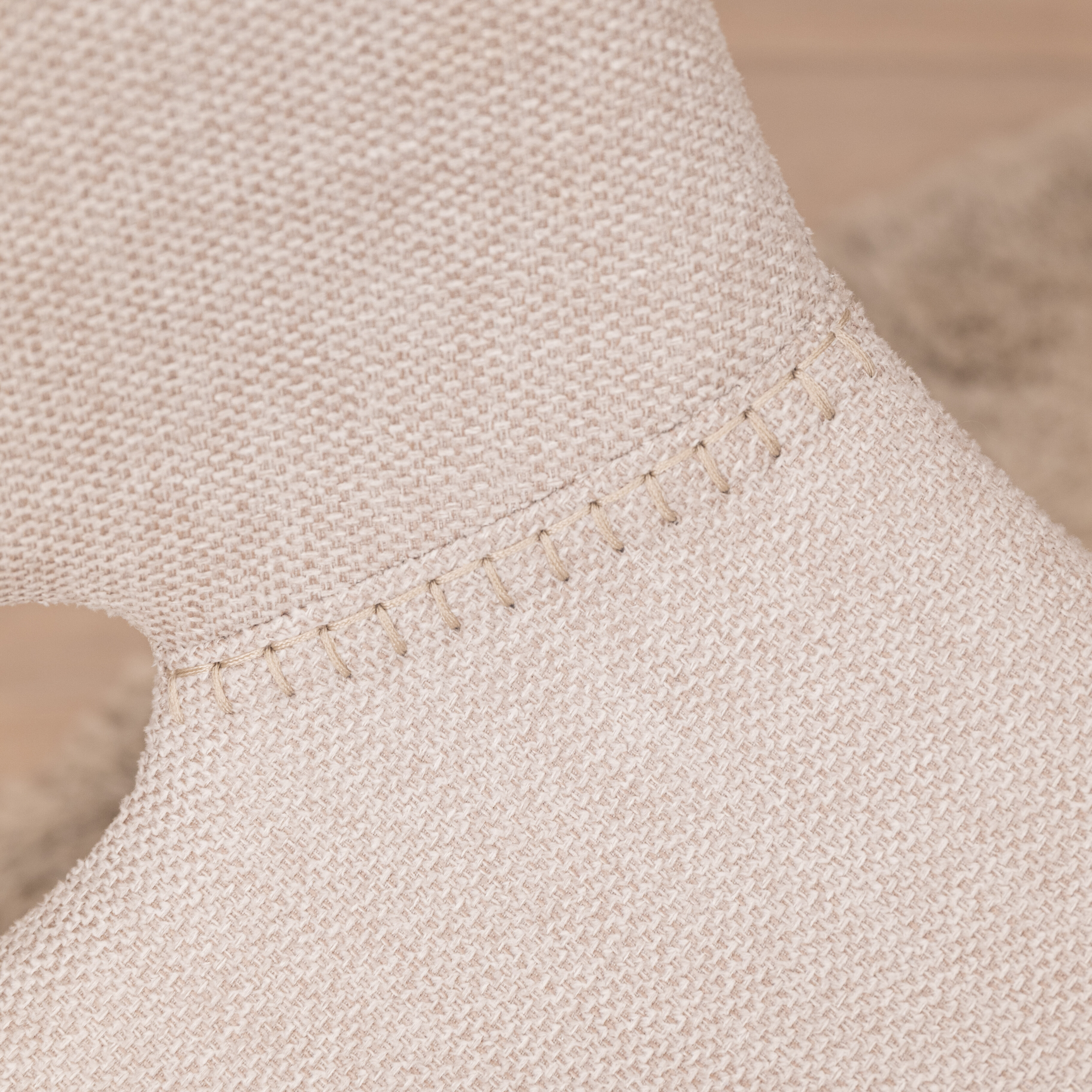Kave Home Eetkamerstoel 'Zahara' kleur Beige