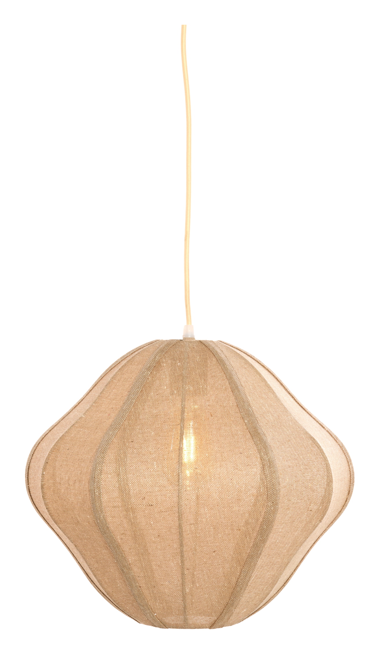 Light & Living Hanglamp 'Sukau' Jute, 38cm
