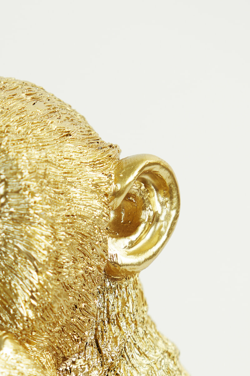 Light & Living Tafellamp 'Monkey' 34cm, kleur Goud