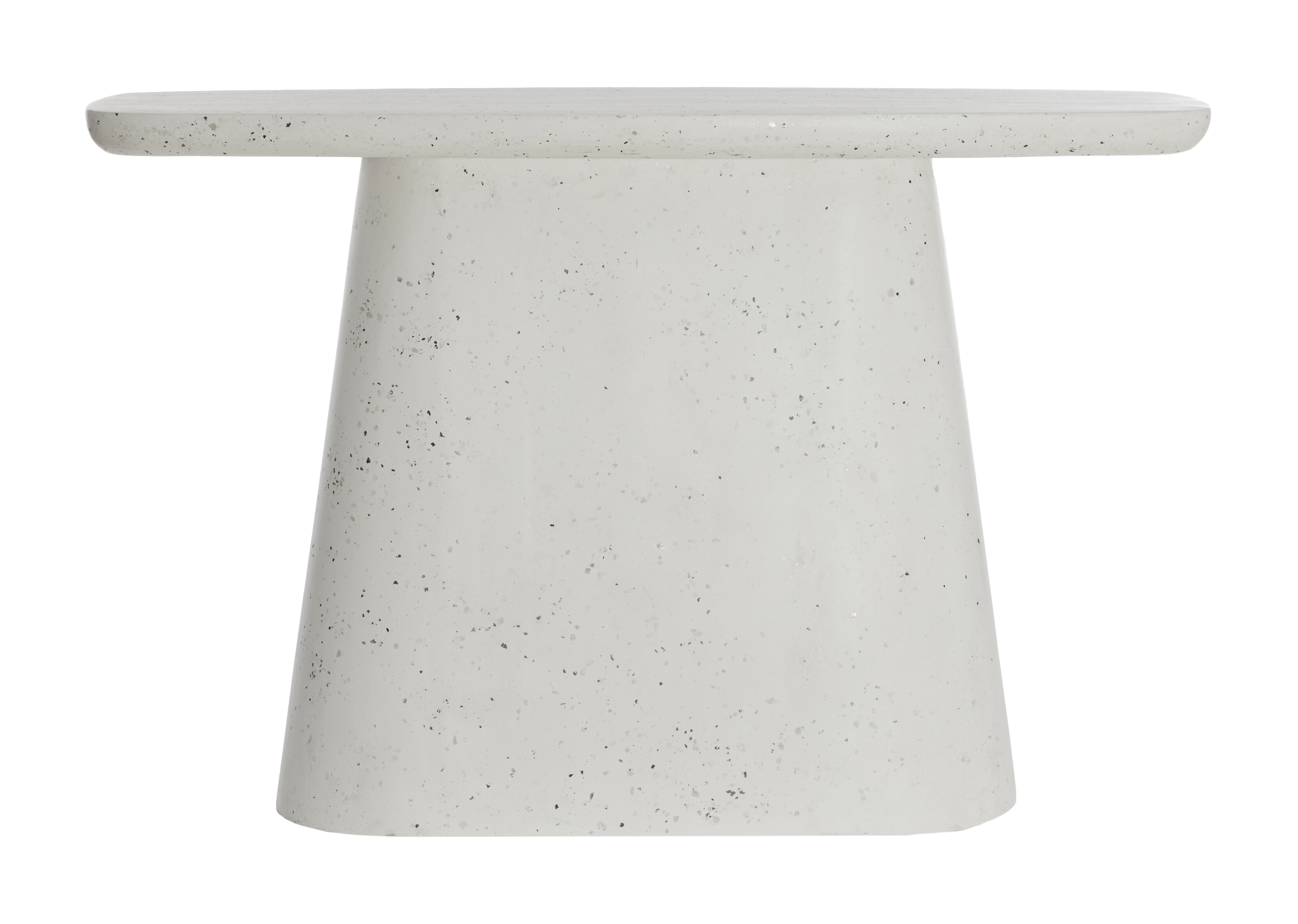 Light & Living Deens Ovale Sidetable 'Hamura' Terrazzo, 120cm