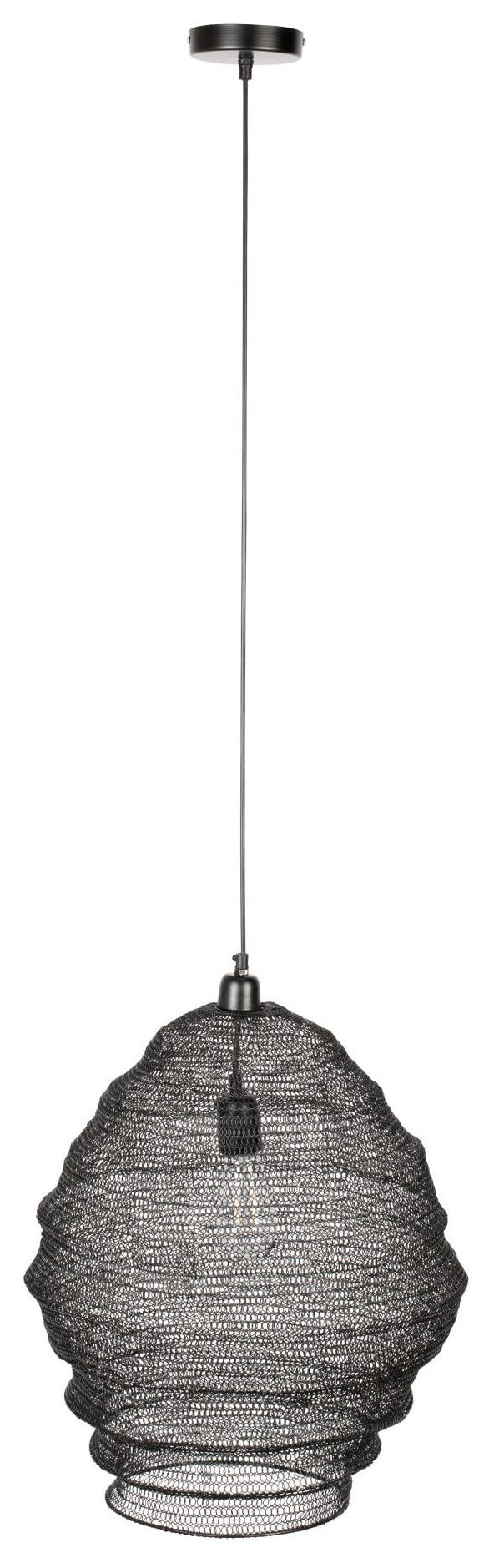 ZILT Hanglamp 'Povl' Large kleur zwart