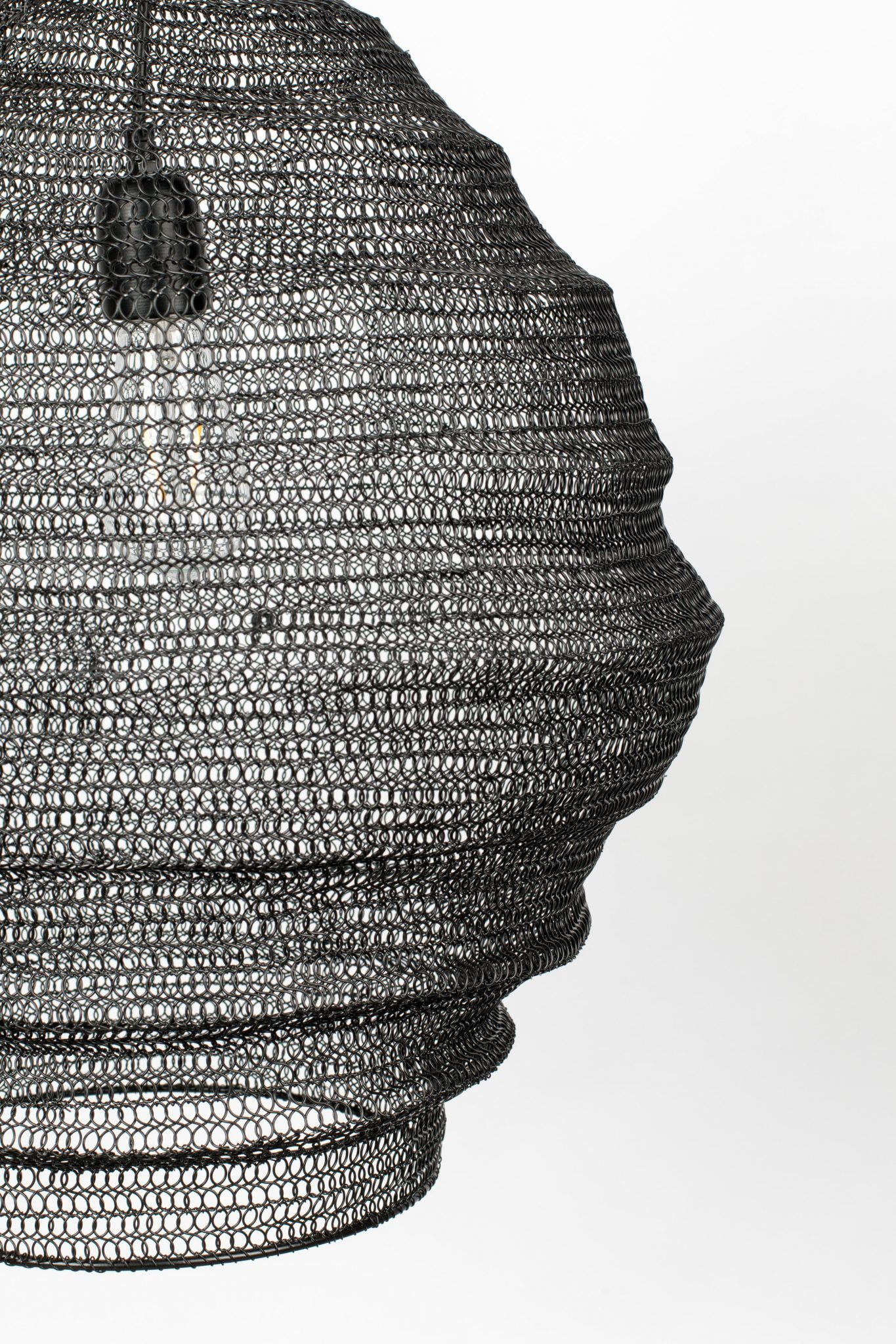 ZILT Hanglamp 'Povl' Large kleur zwart