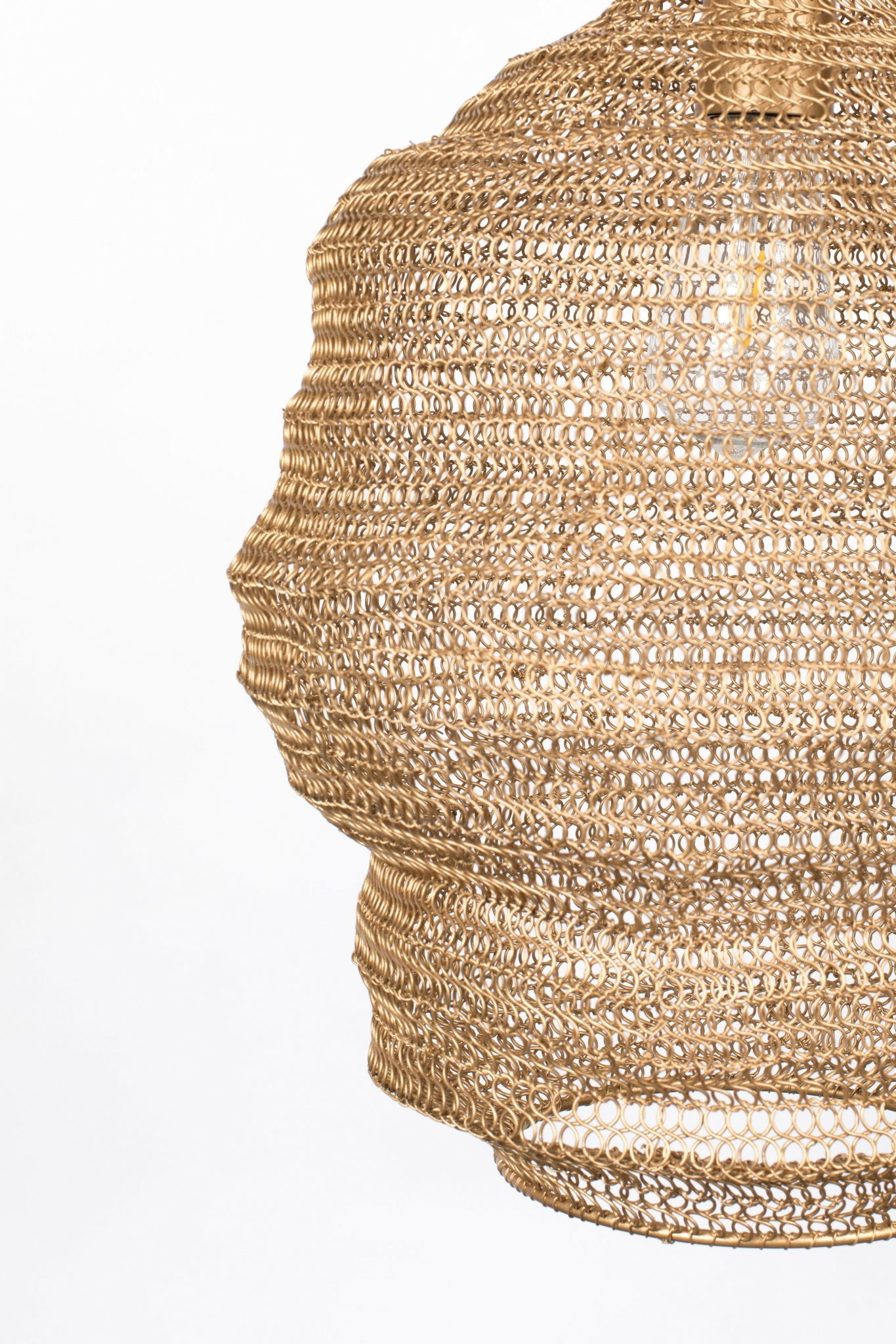 ZILT Hanglamp 'Toke' Large kleur goud