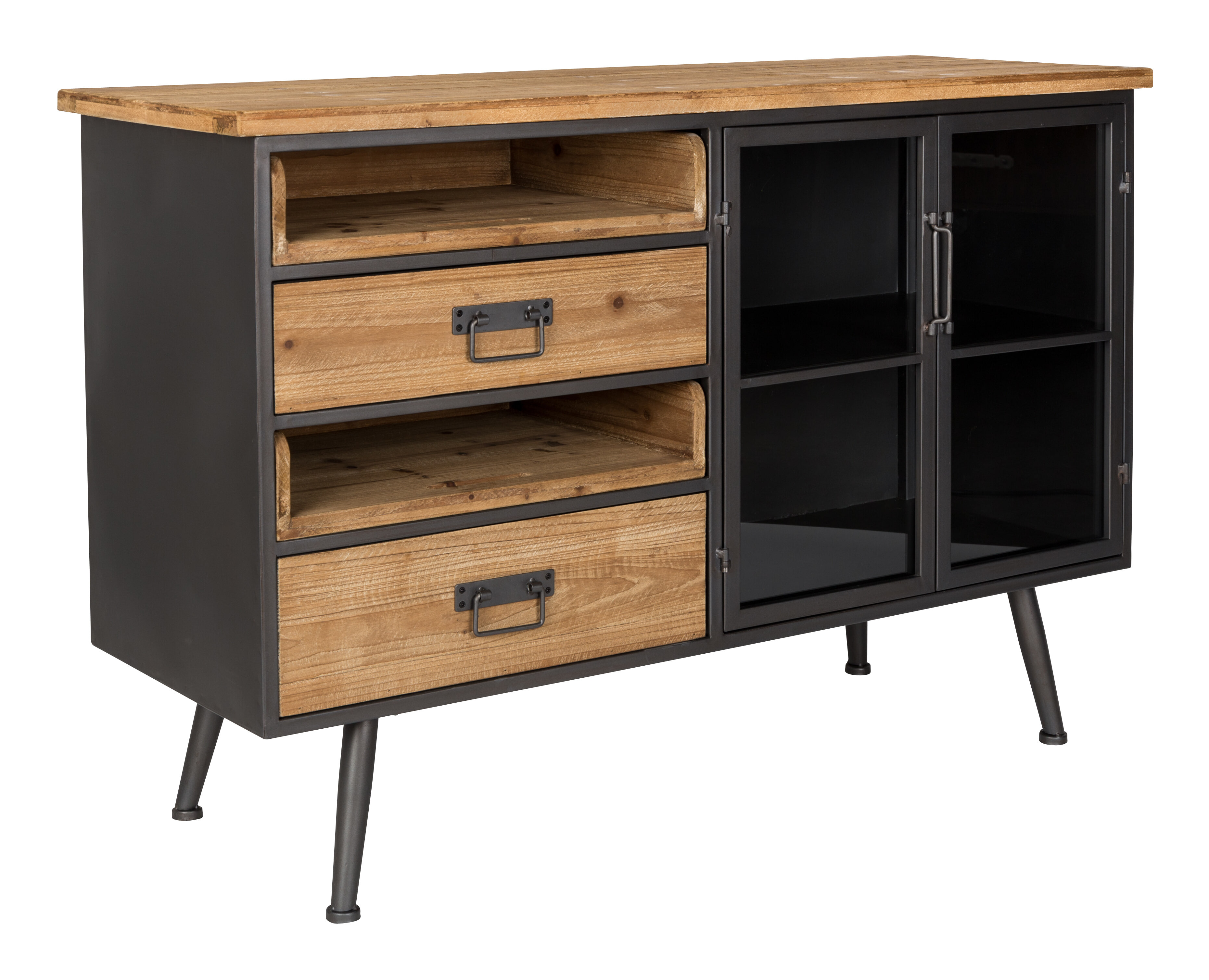 ZILT Industrieel Dressoir 'Clay' 113cm