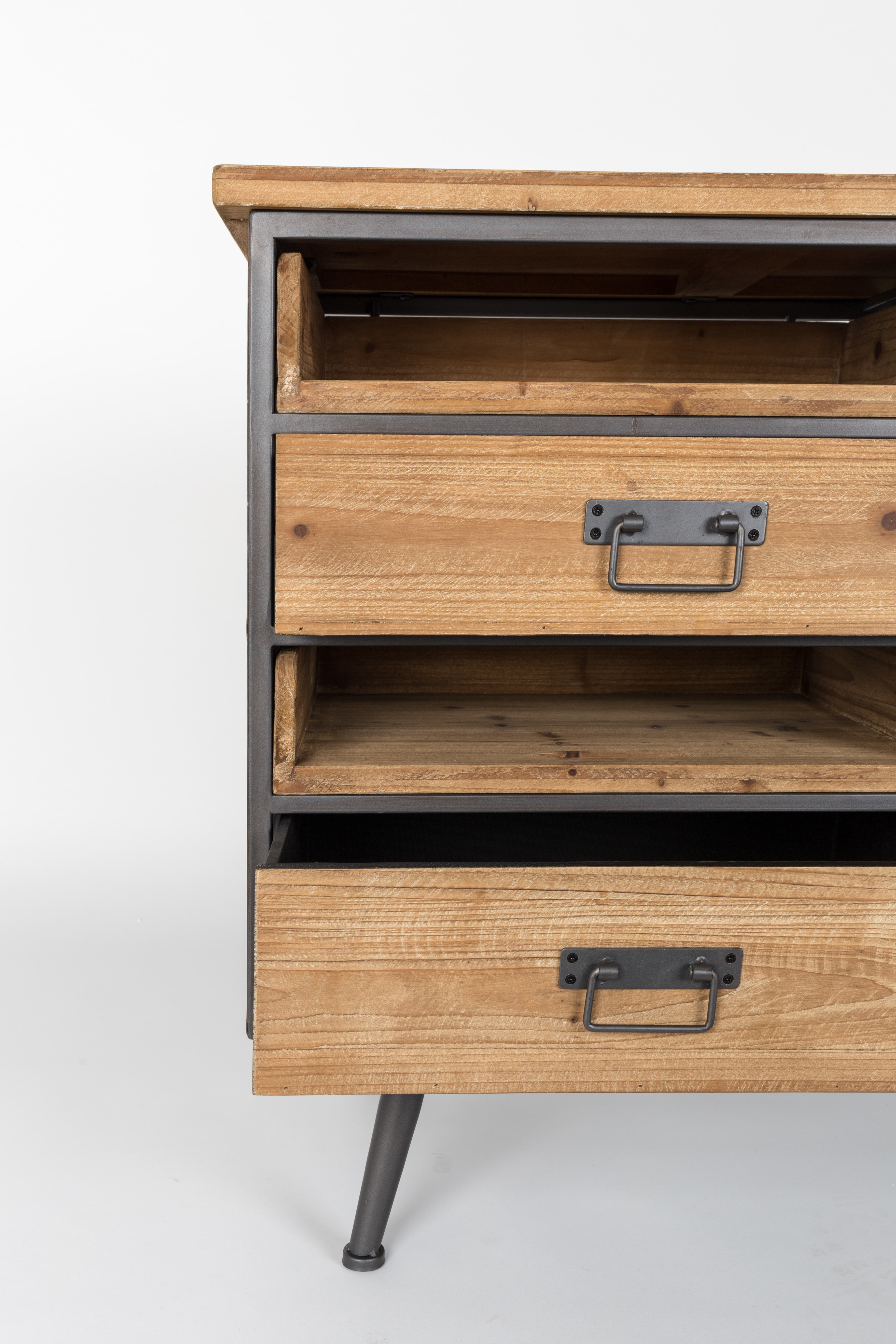 ZILT Industrieel Dressoir 'Clay' 113cm