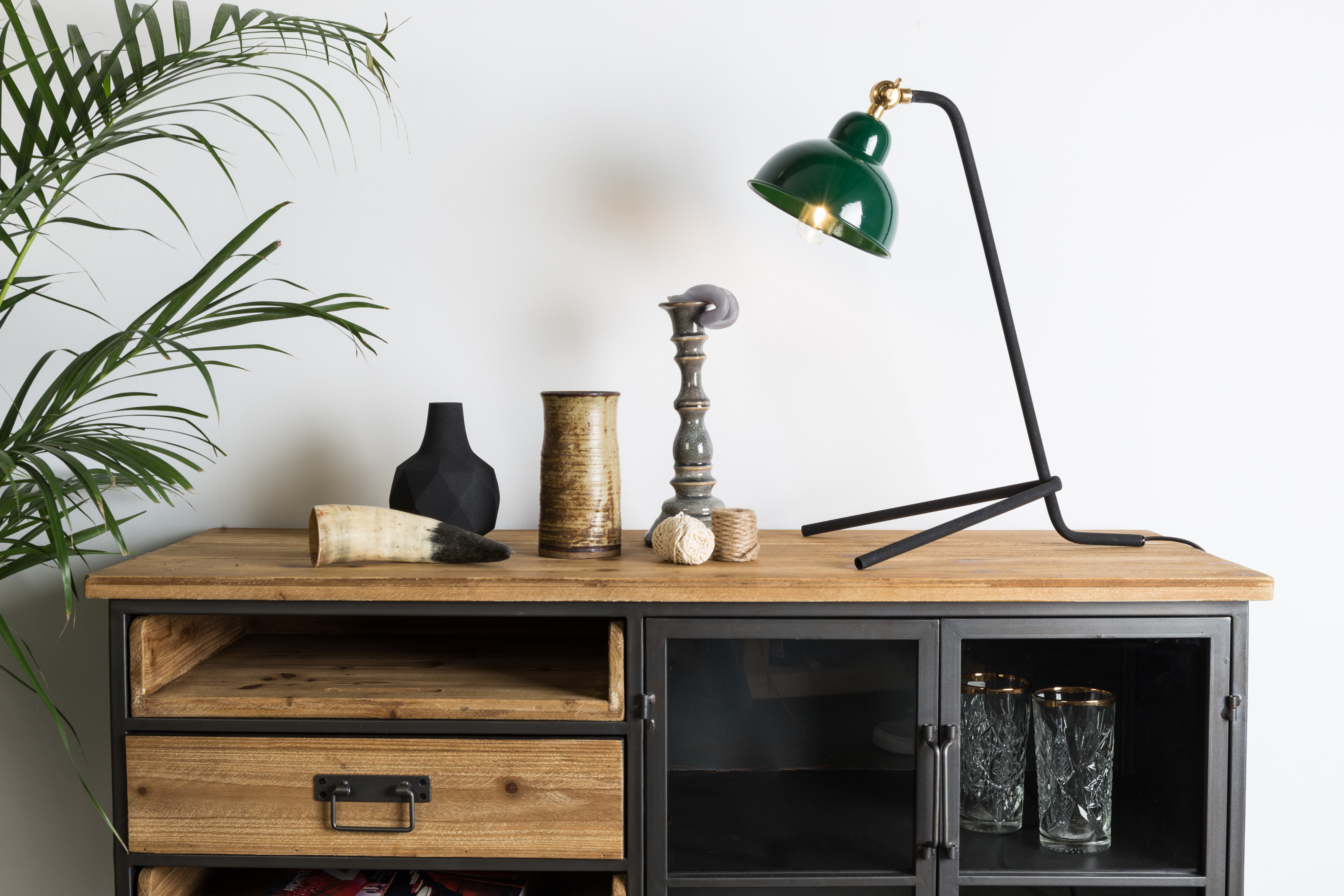ZILT Industrieel Dressoir 'Clay' 113cm