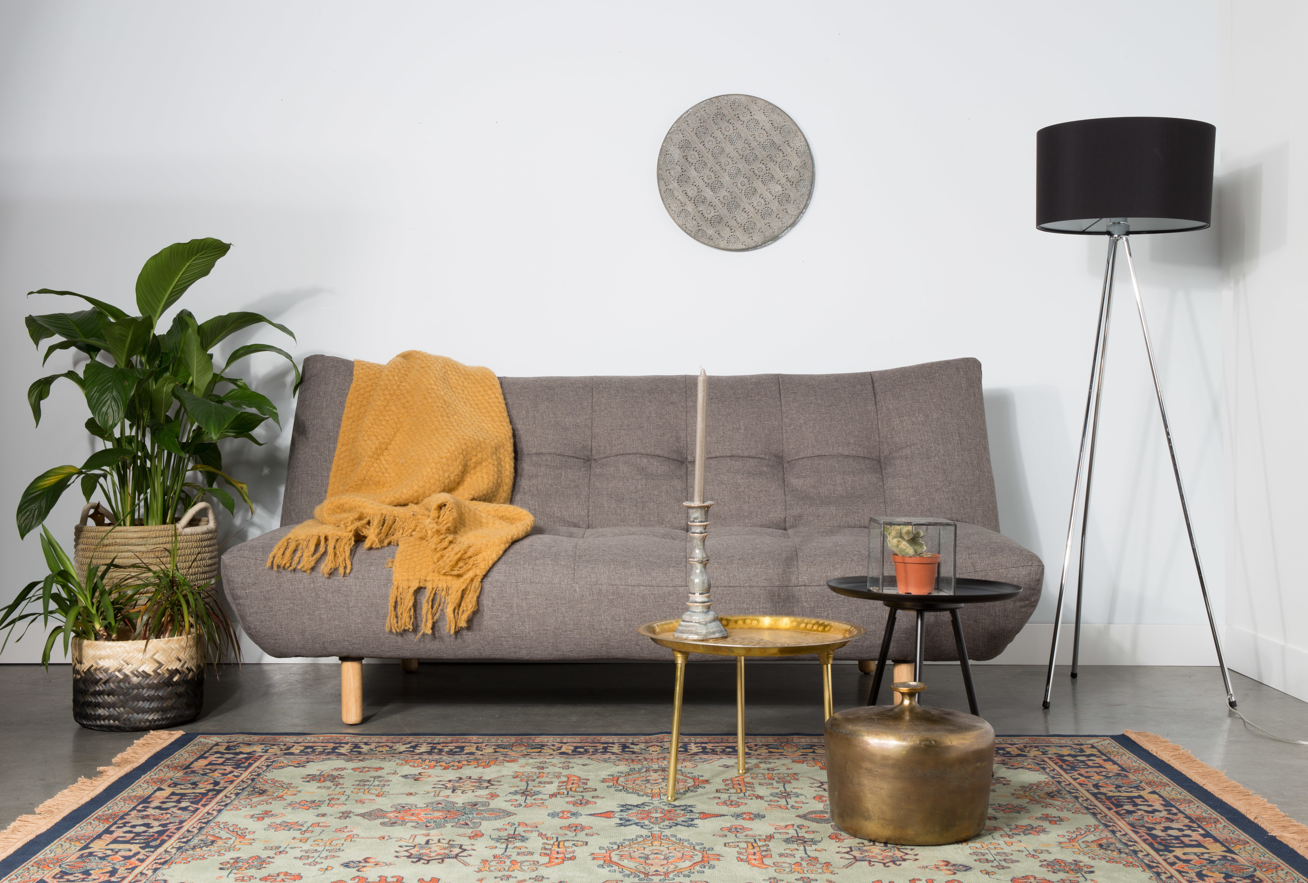 ZILT Vloerkleed 'Emanuel' 160 x 230cm, kleur Groen