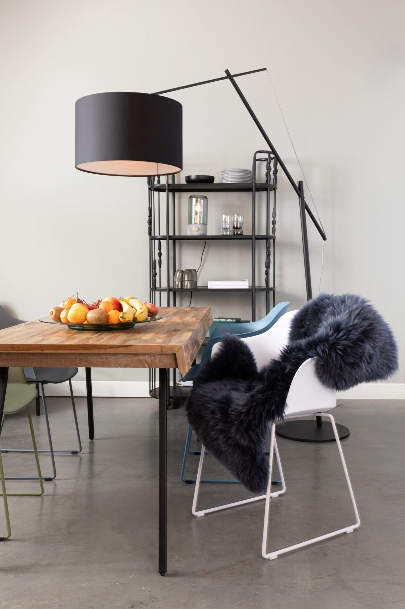 ZILT Vloerlamp 'Frederick', kleur Zwart