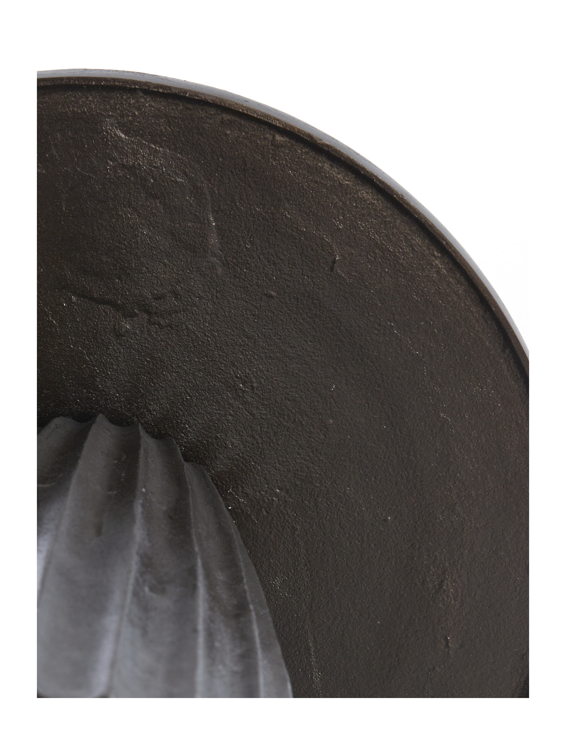 Light & Living Ronde Bijzettafel 'Veglia' 45cm, kleur Donkerbruin