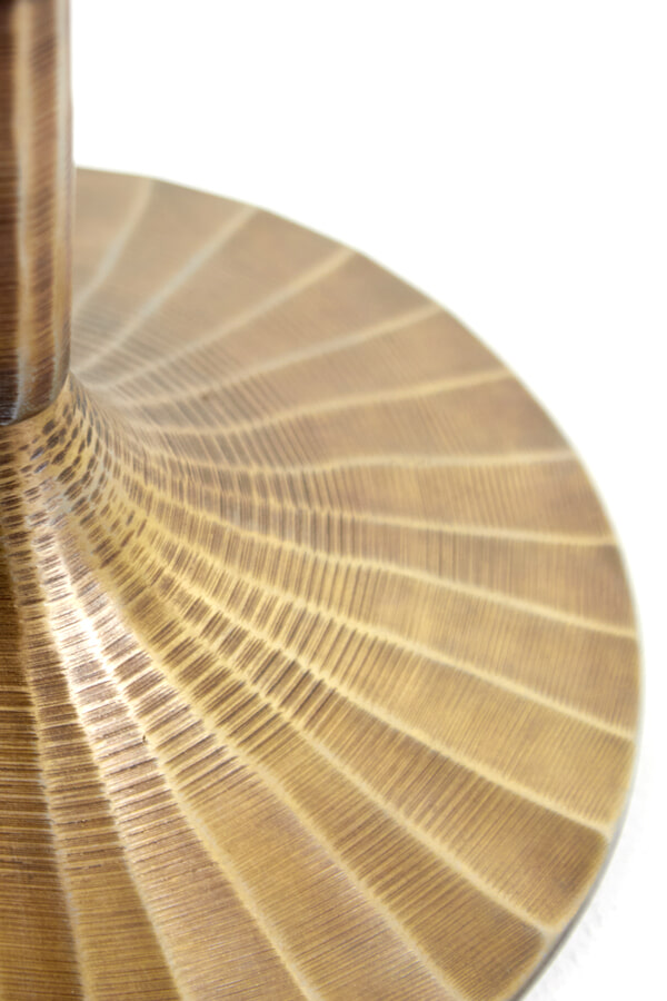 Light & Living Bijzettafel 'Janna' Ø50cm, kleur Antiek Brons