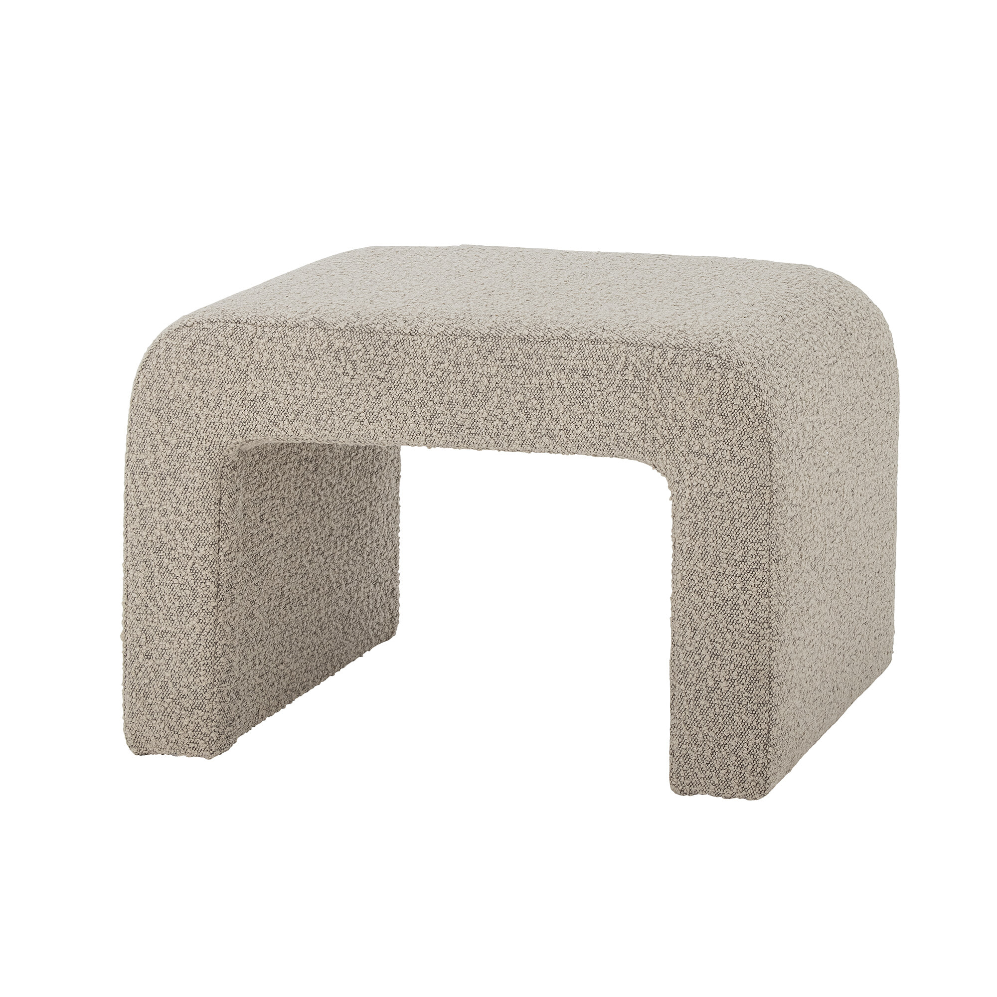 Bloomingville Krukje Bobbie bouclé stof - beige