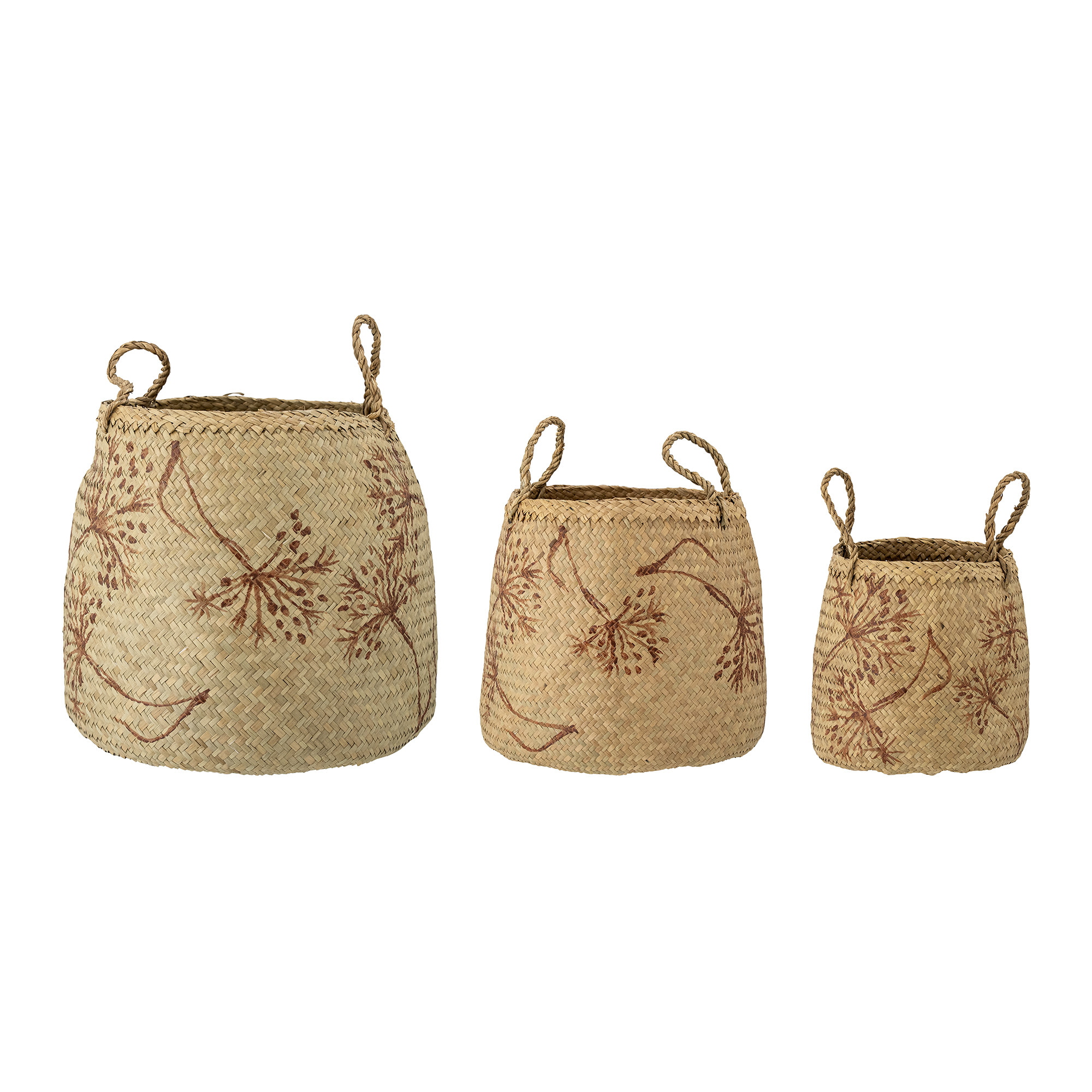 Bloomingville Mand Molli Zeegras, Set van 3 stuks - Naturel